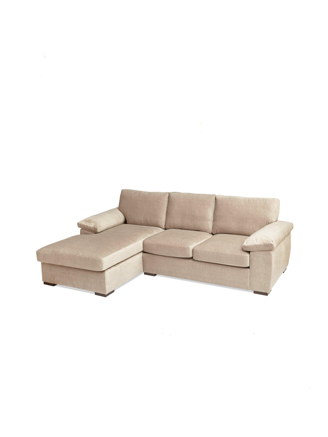 Image 3 of 7 of The Very Collection Eliza Left Hand 3 Seater Fabric Chaise Sofa -&nbsp;FSC&reg; Certified