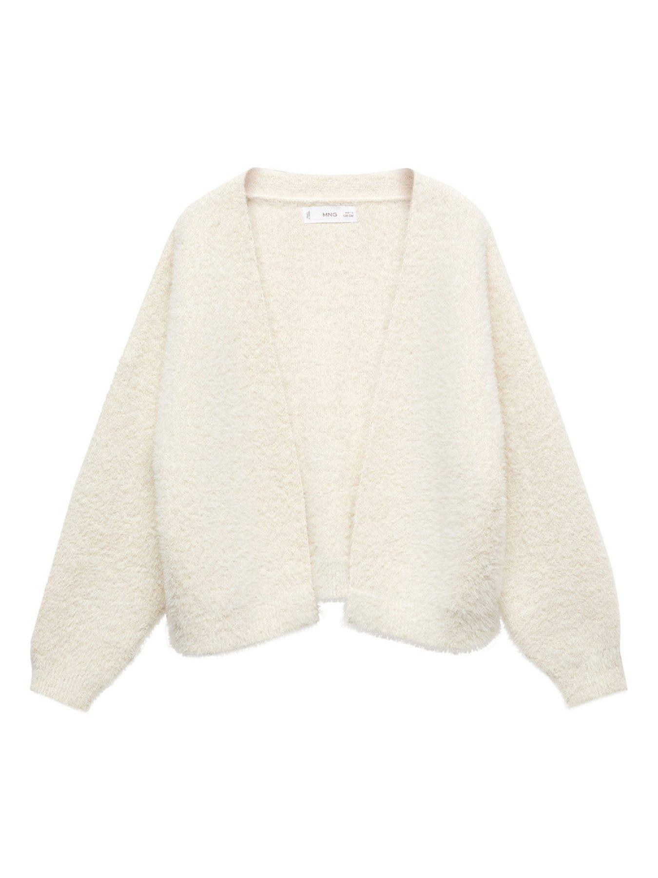 Girls 2024 fluffy cardigan