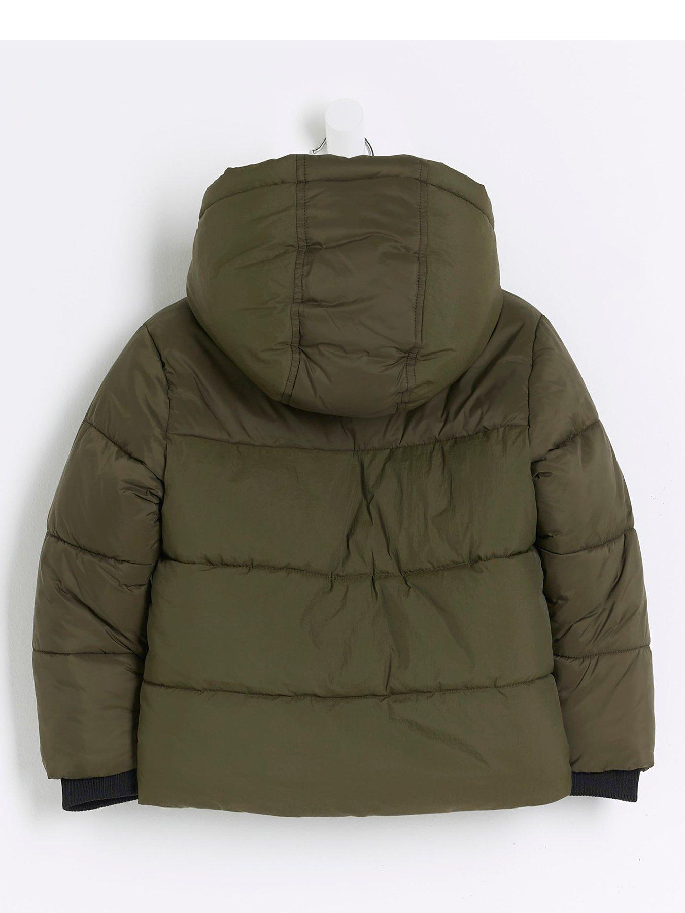 Khaki cheap boys coat