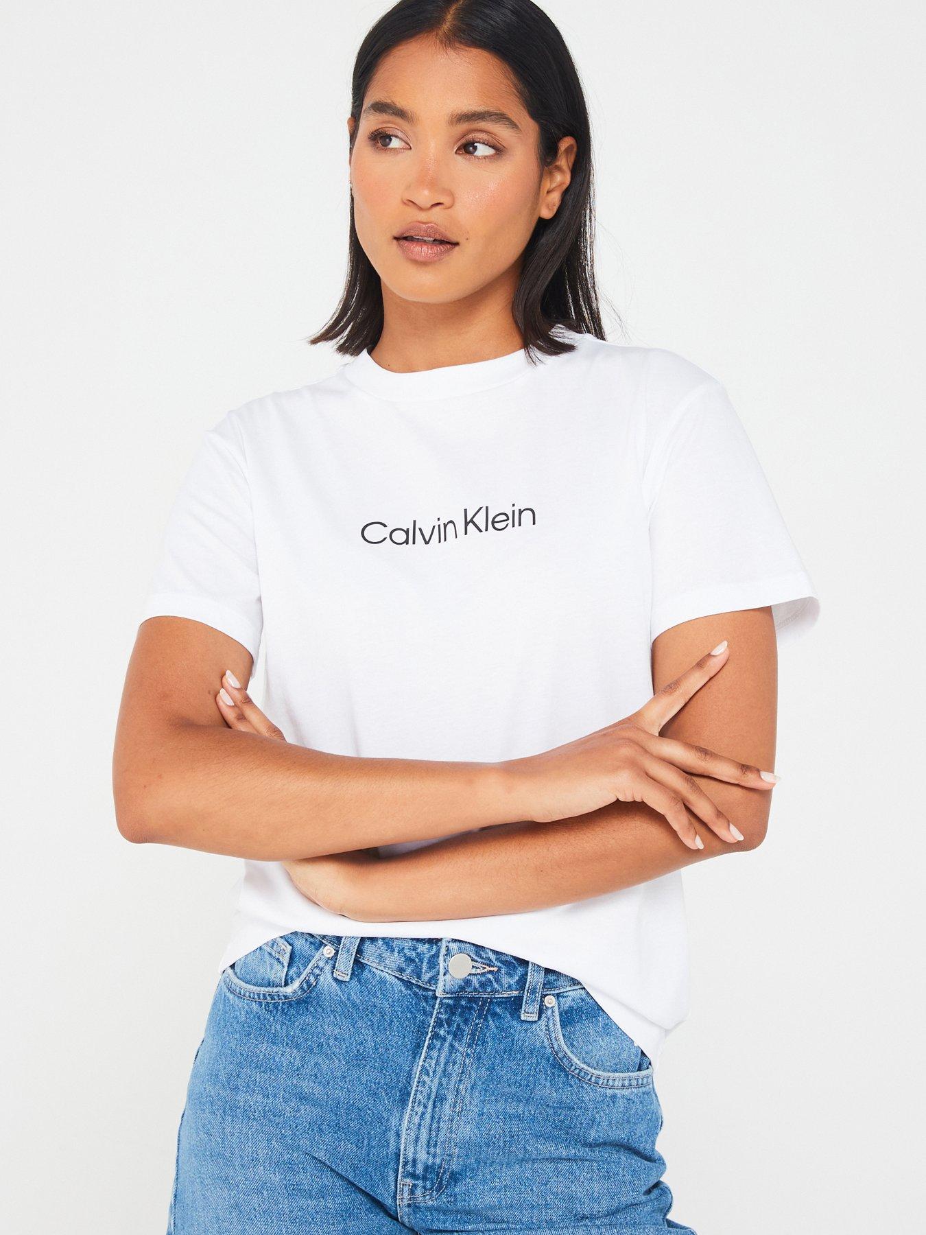 Calvin Klein Hero Logo Regular T-Shirt - White