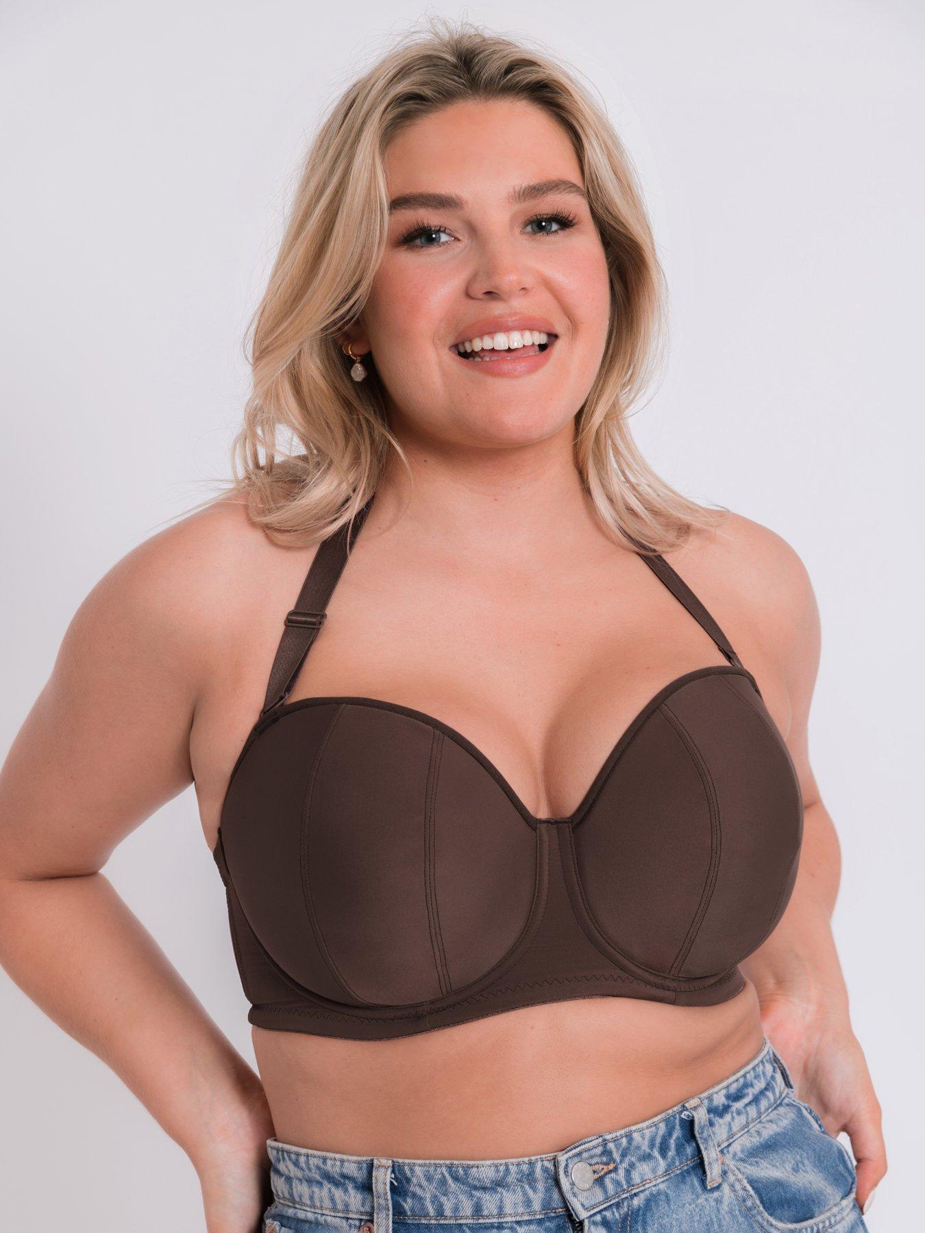 undefined Luxe Multiway Strapless Moulded Bra - Chocolate