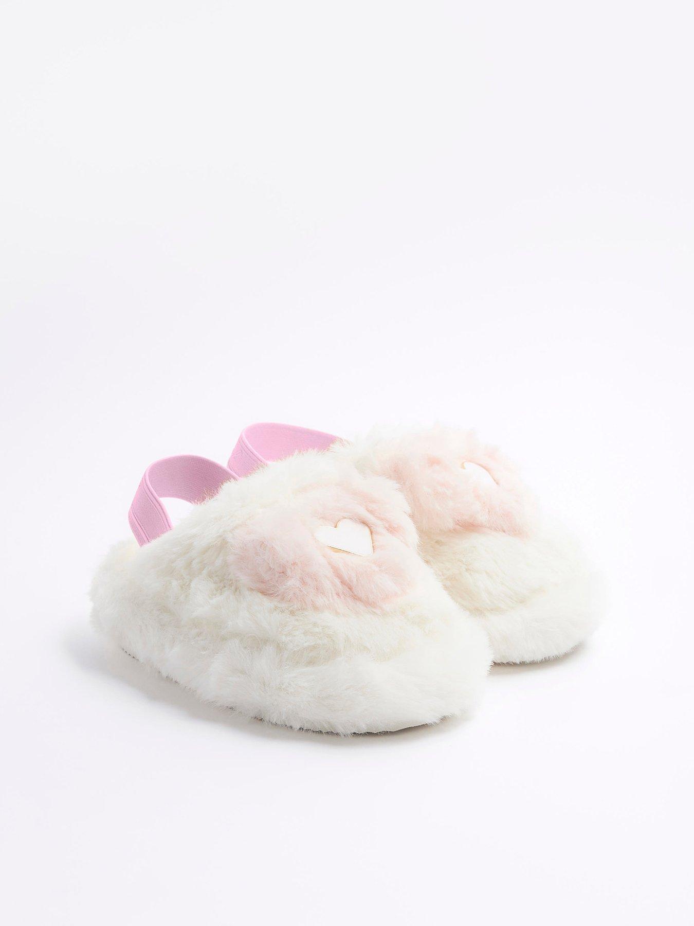 River island pink discount slippers