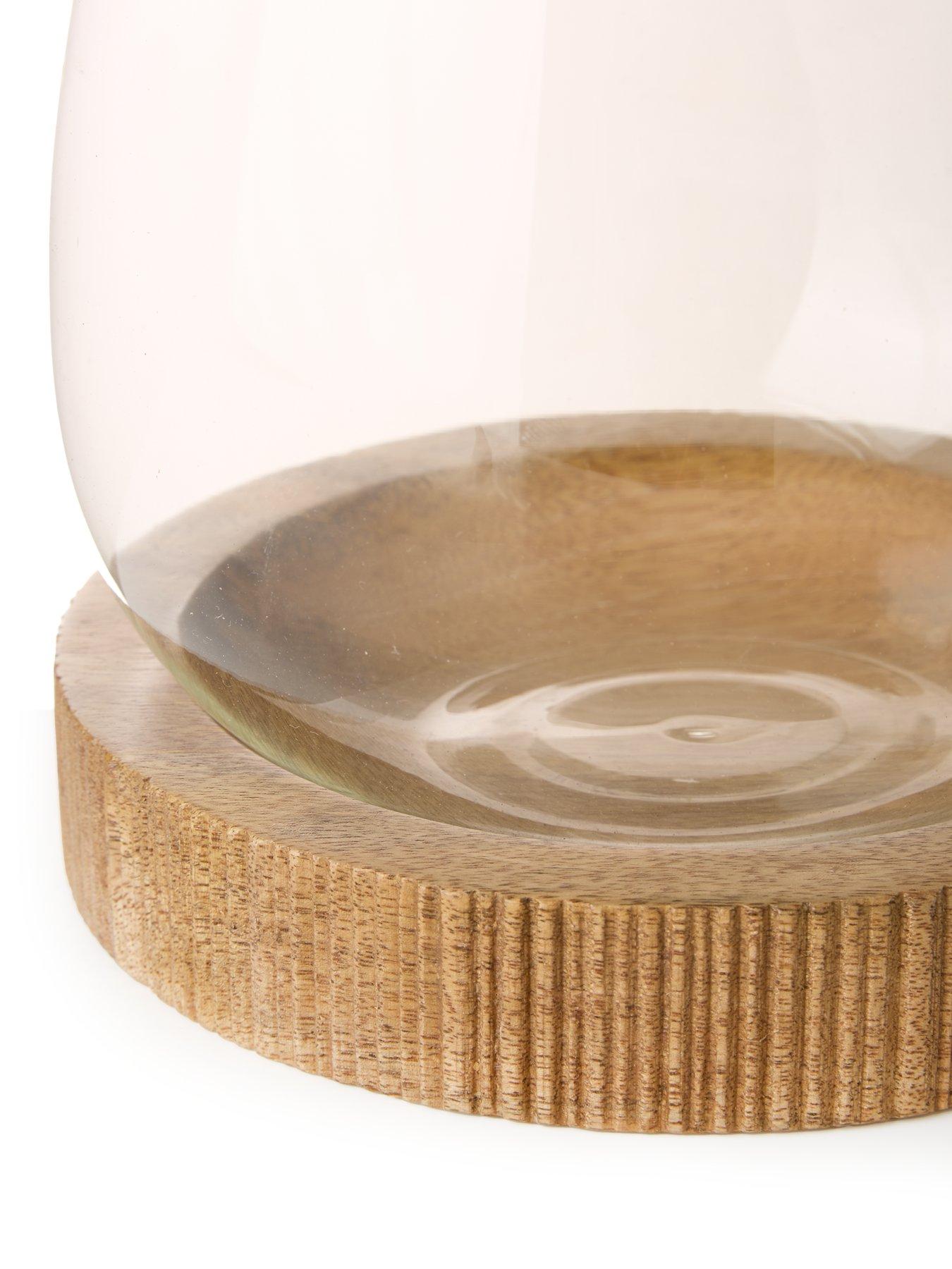 Image 4 of 6 of The Very Collection Ember Hurricane Candle Pillar