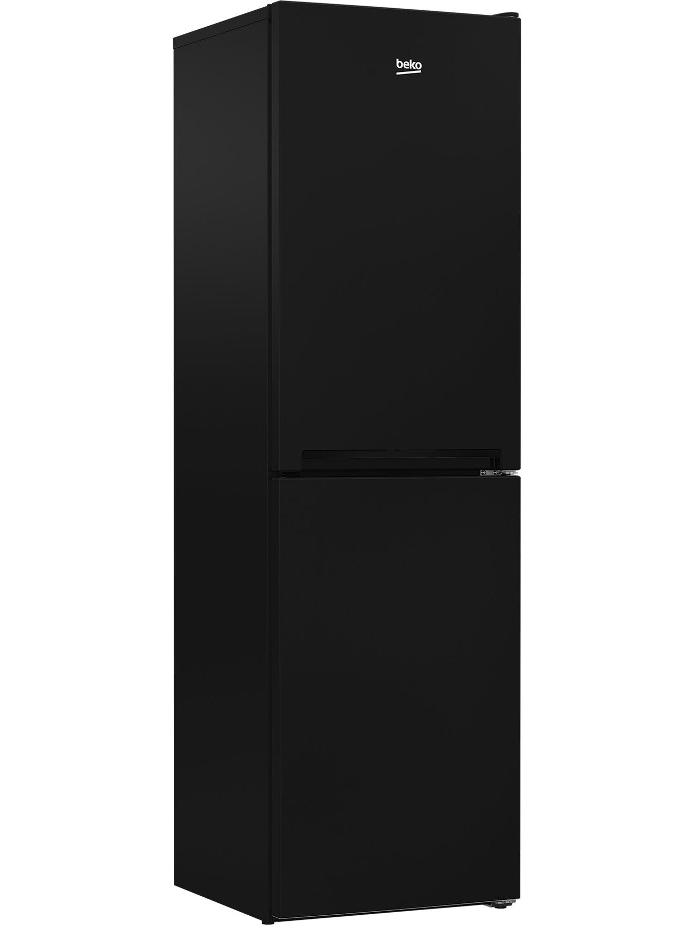 Beko CFG4582B Frost Free Fridge Freezer Black E Rated