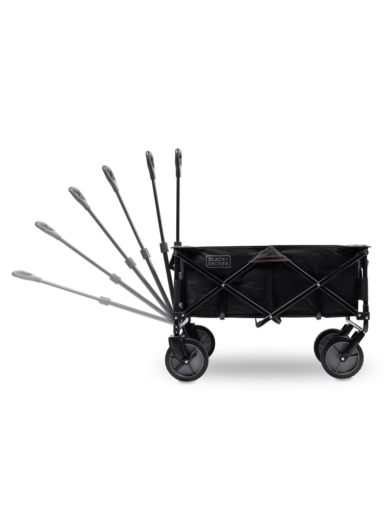 Image 4 of 7 of Black & Decker Collapsible Wagon - Black