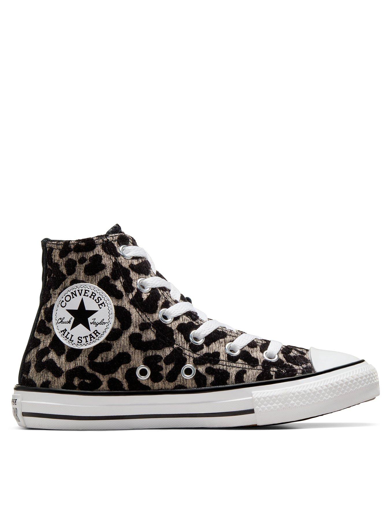 Leopard print shop converse toddler