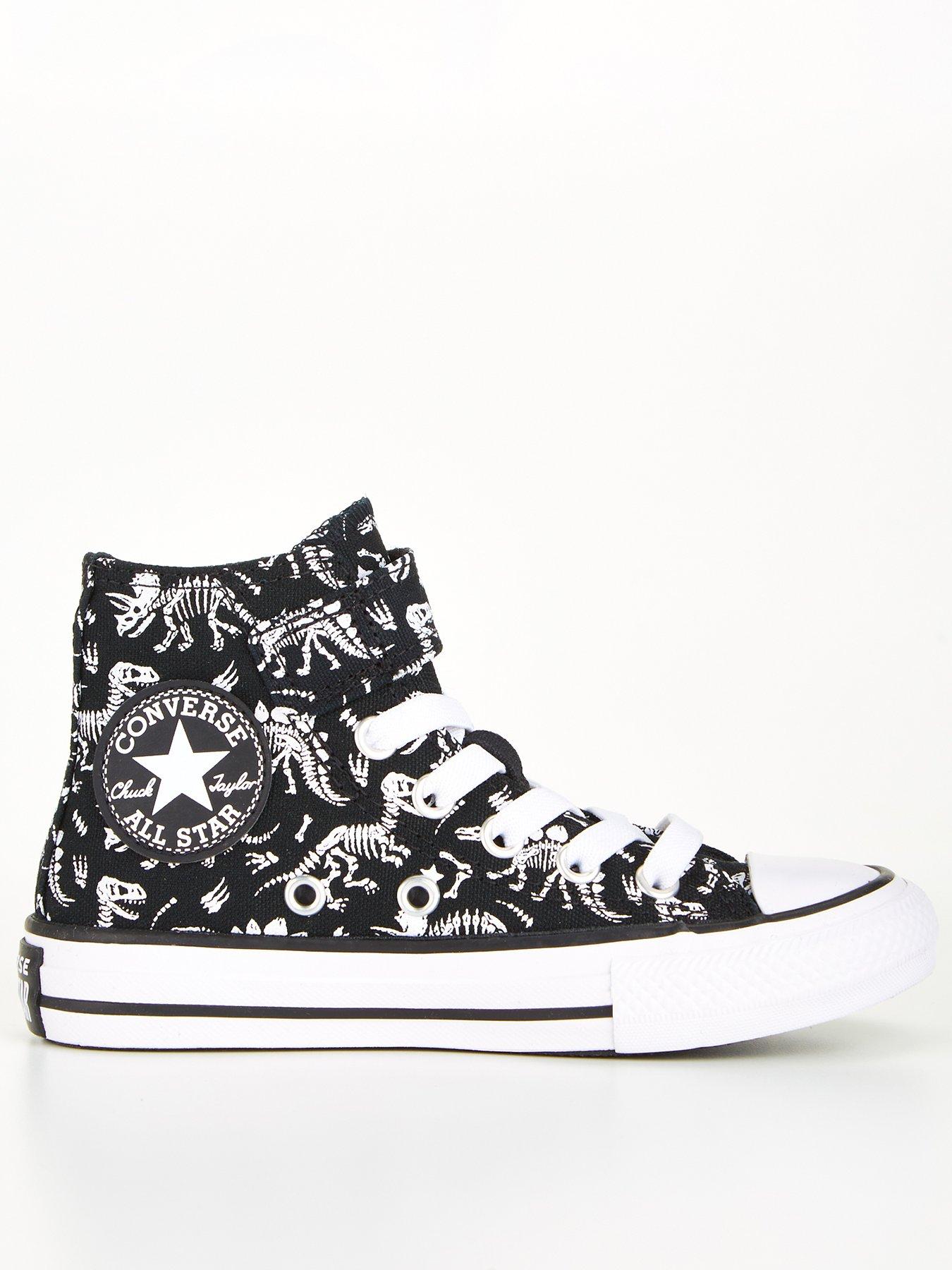 Kids white deals converse sale