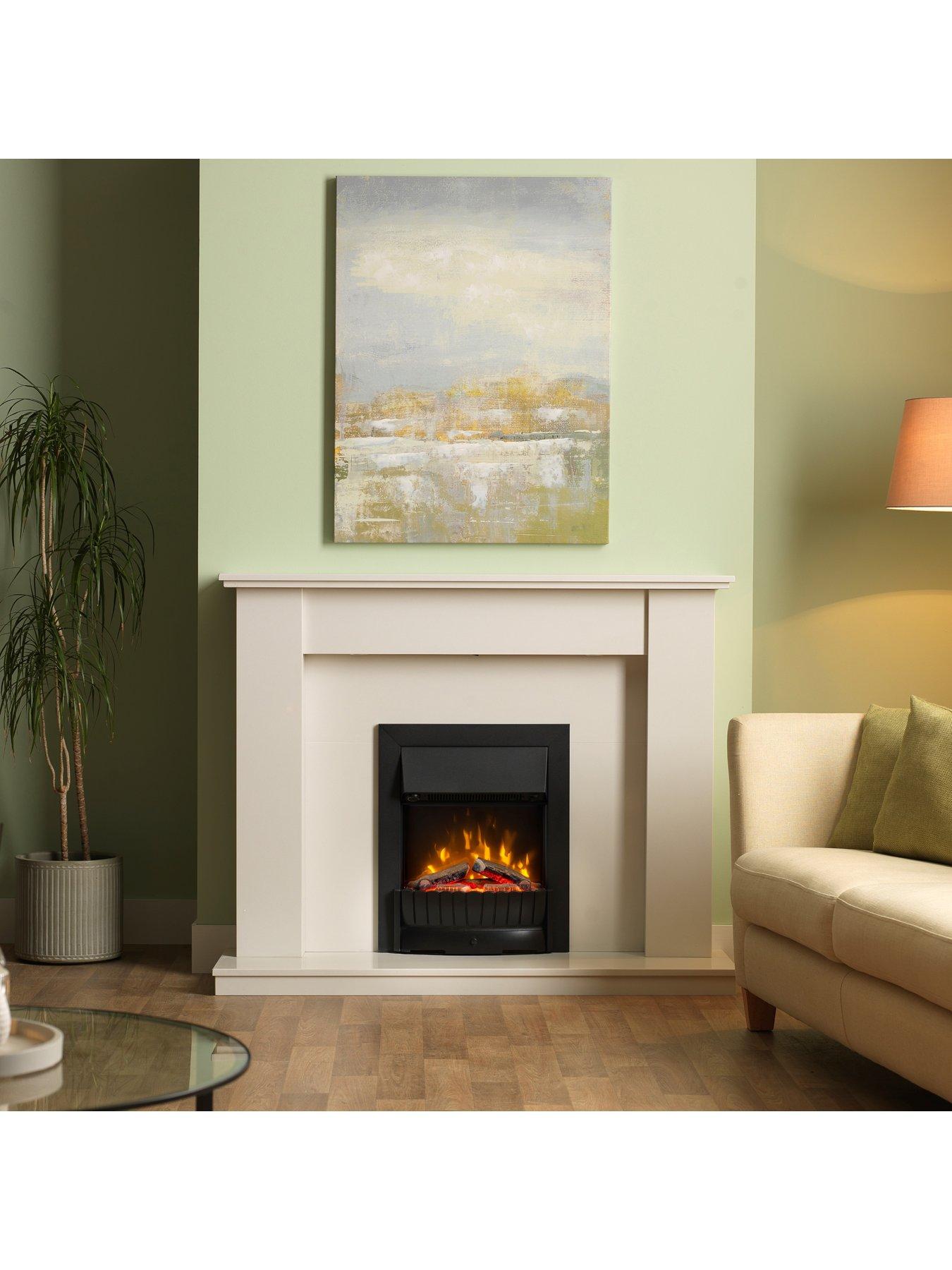 Image 2 of 8 of Dimplex Clement Black Optiflame Inset Fire
