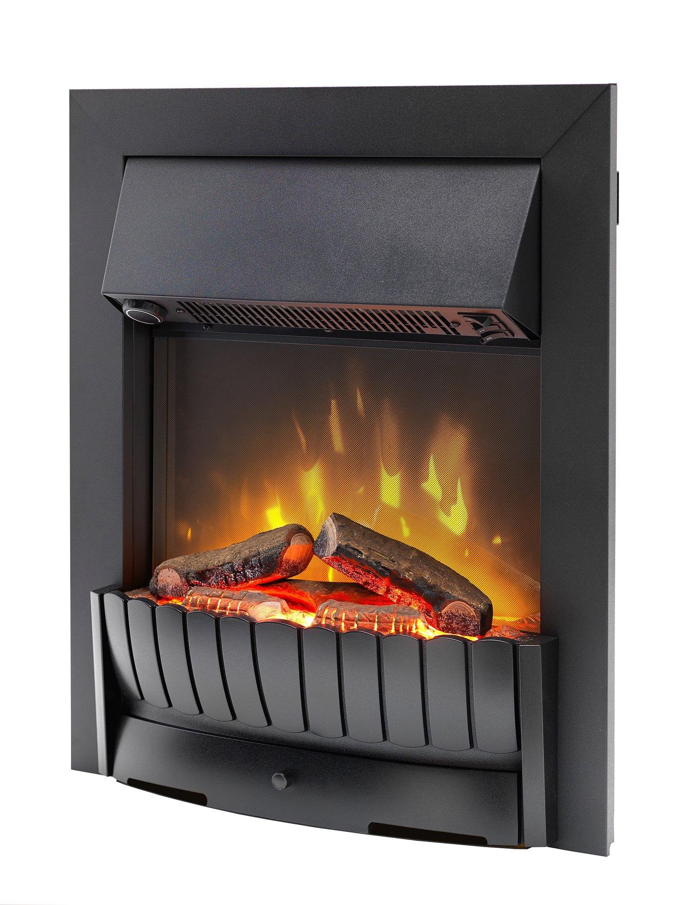  image of dimplex-clement-black-optiflame-inset-fire