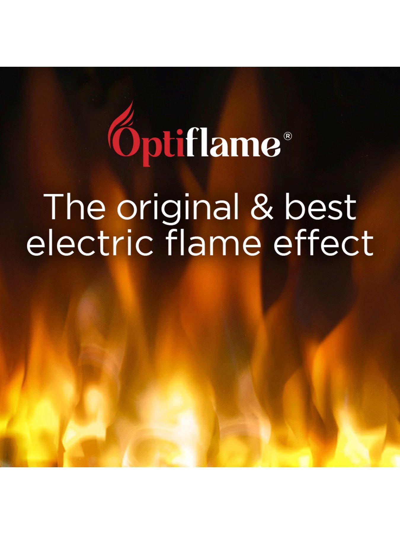  image of dimplex-clement-black-optiflame-inset-fire