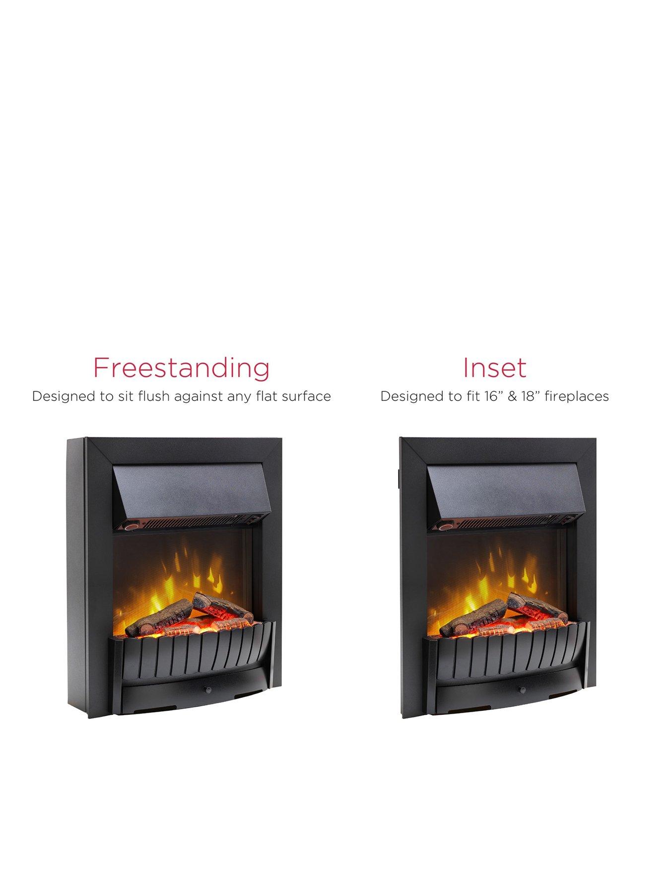  image of dimplex-clement-black-optiflame-inset-fire