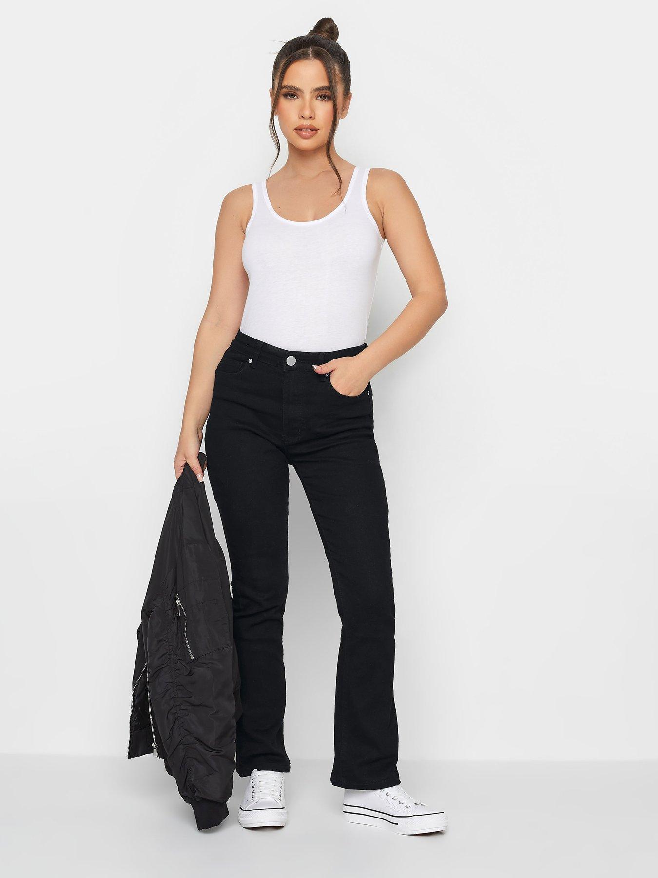 Image 2 of 3 of PixieGirl Petite Bootcut Jean - Black