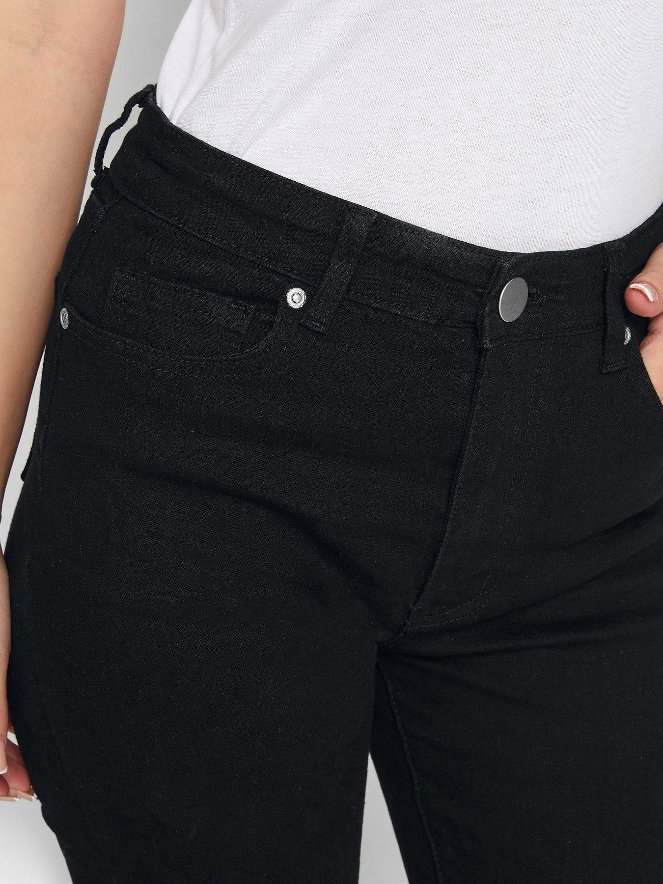 Image 3 of 3 of PixieGirl Petite Bootcut Jean - Black