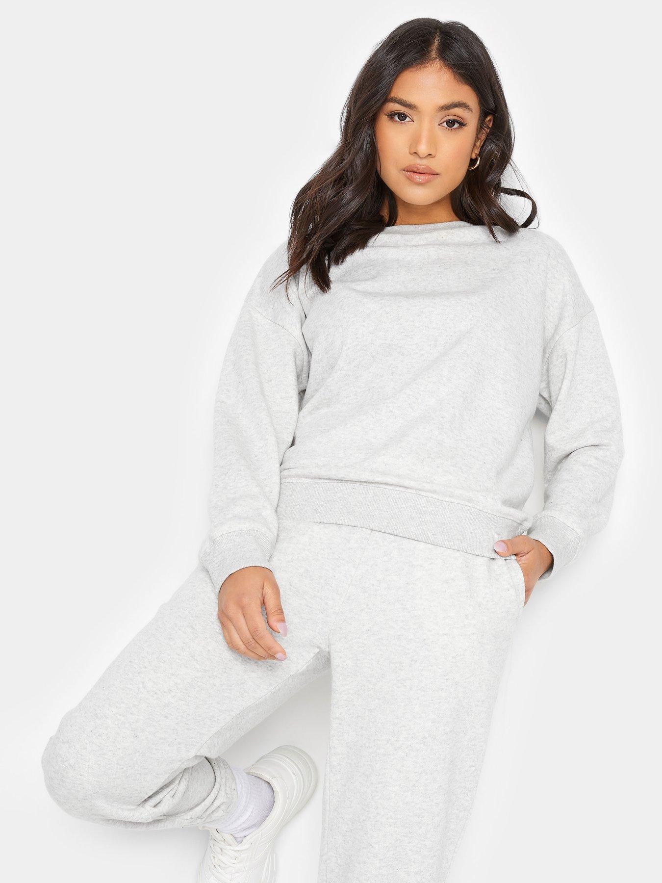 Pale Grey NYC Logo Oversized Sweatshirt