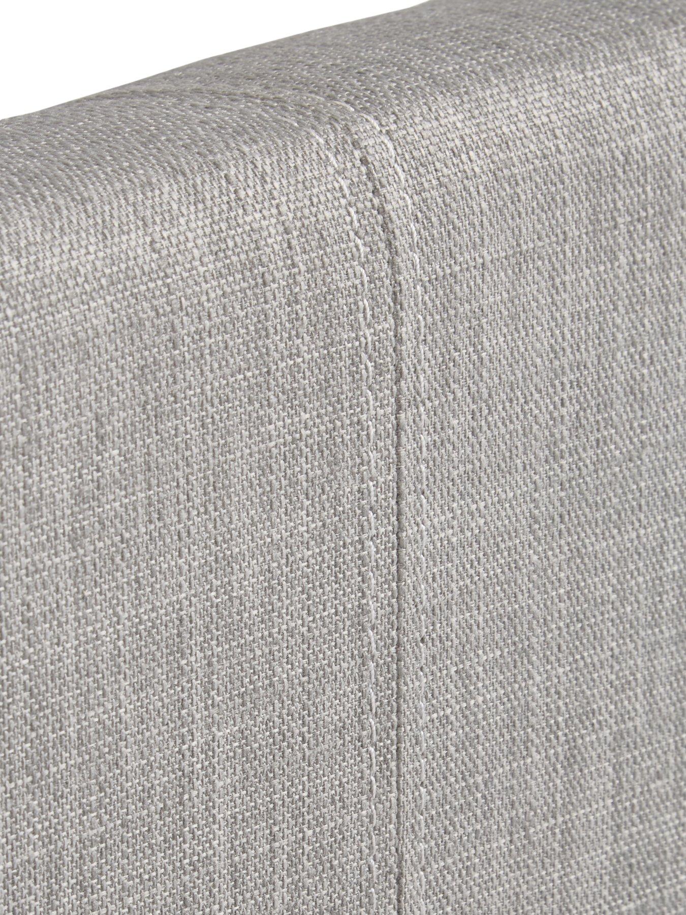 Image 6 of 6 of The Very Collection Riley Fabric Small Double Bed Frame with Mattress Options (Buy &amp; SAVE!) - Light Grey - FSC&reg; Certified