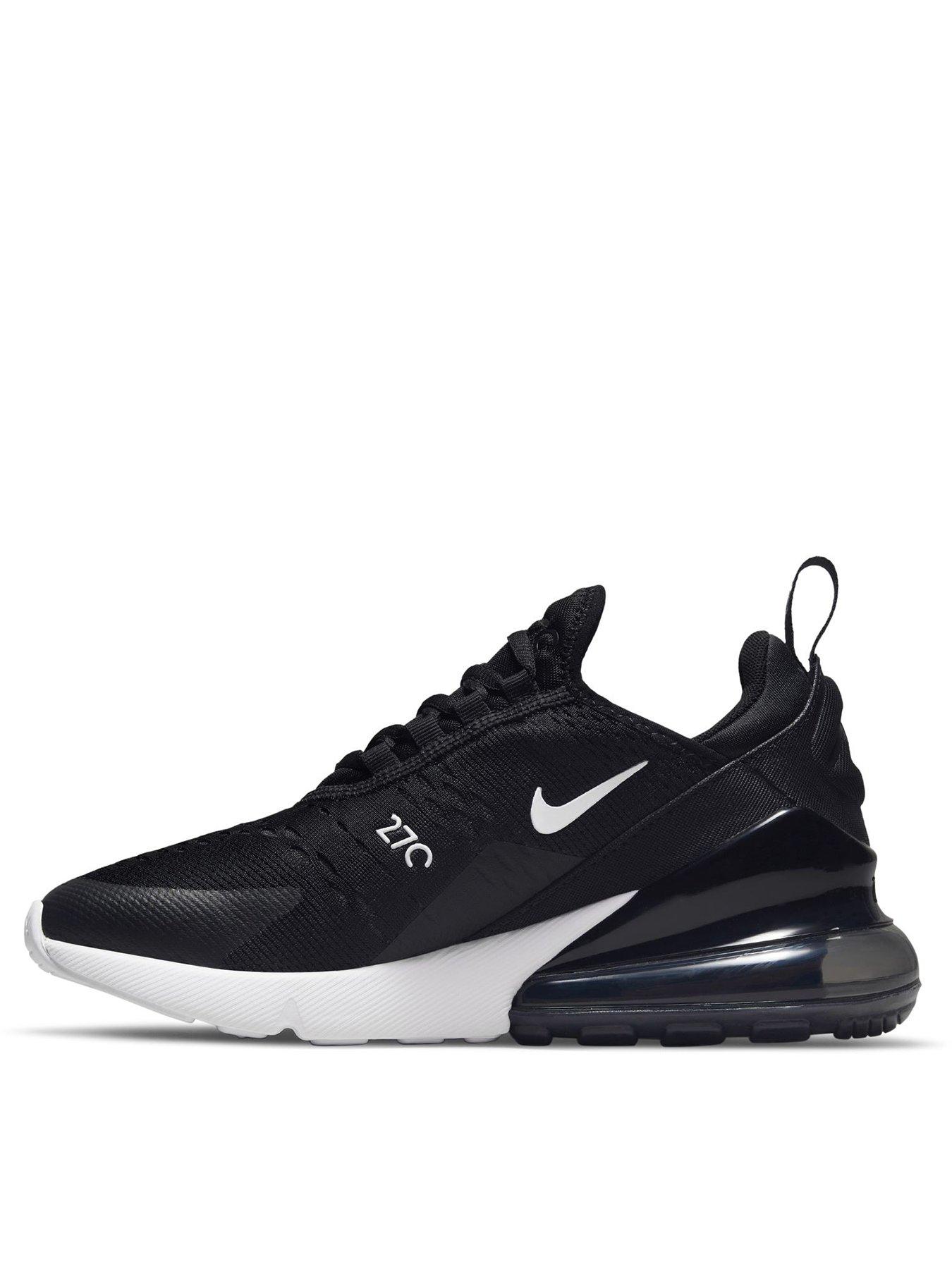 Nike air 27c black best sale and white