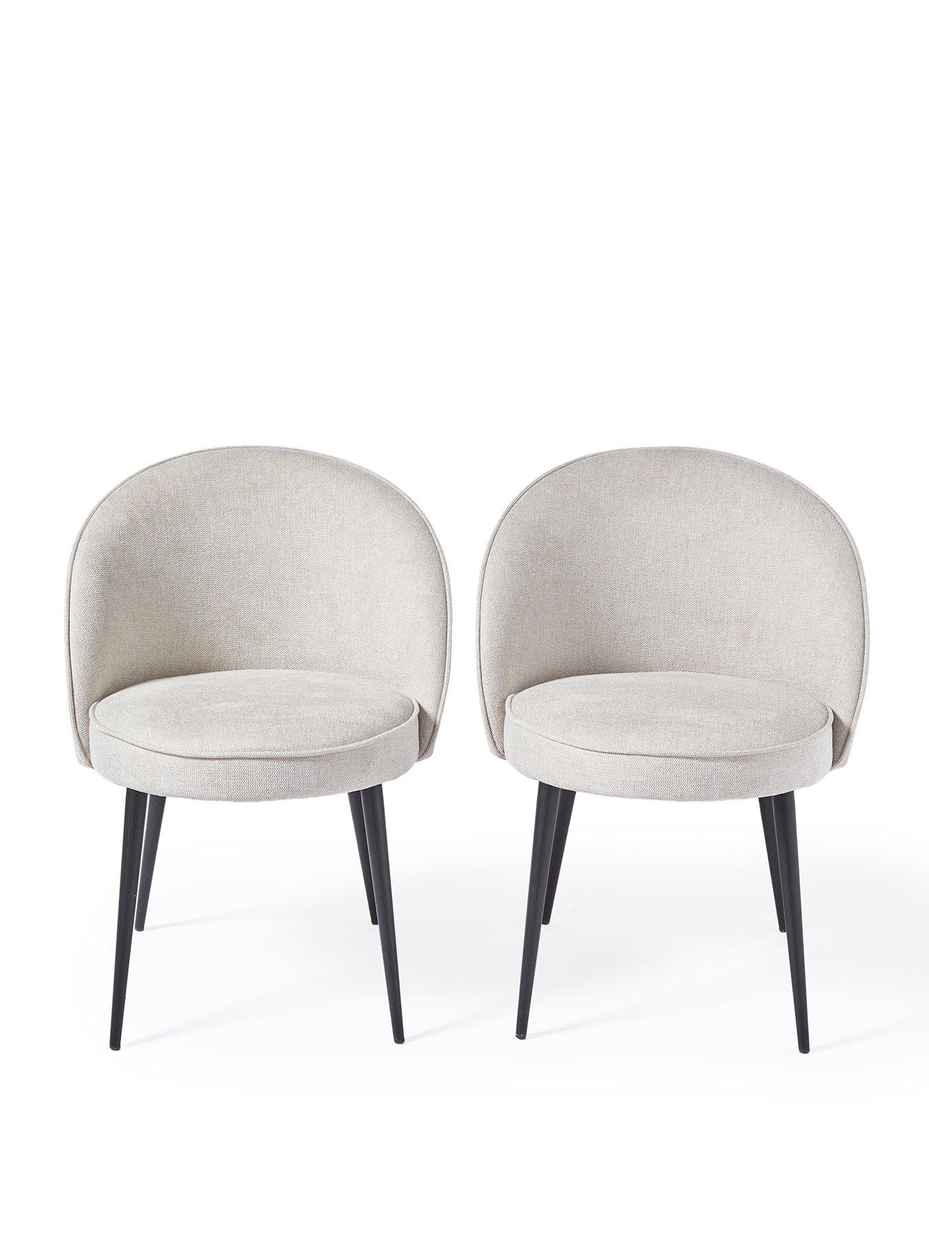 Image 2 of 6 of The Very Collection Carina Pair of Dining Chairs - Natural - FSC&reg; Certified