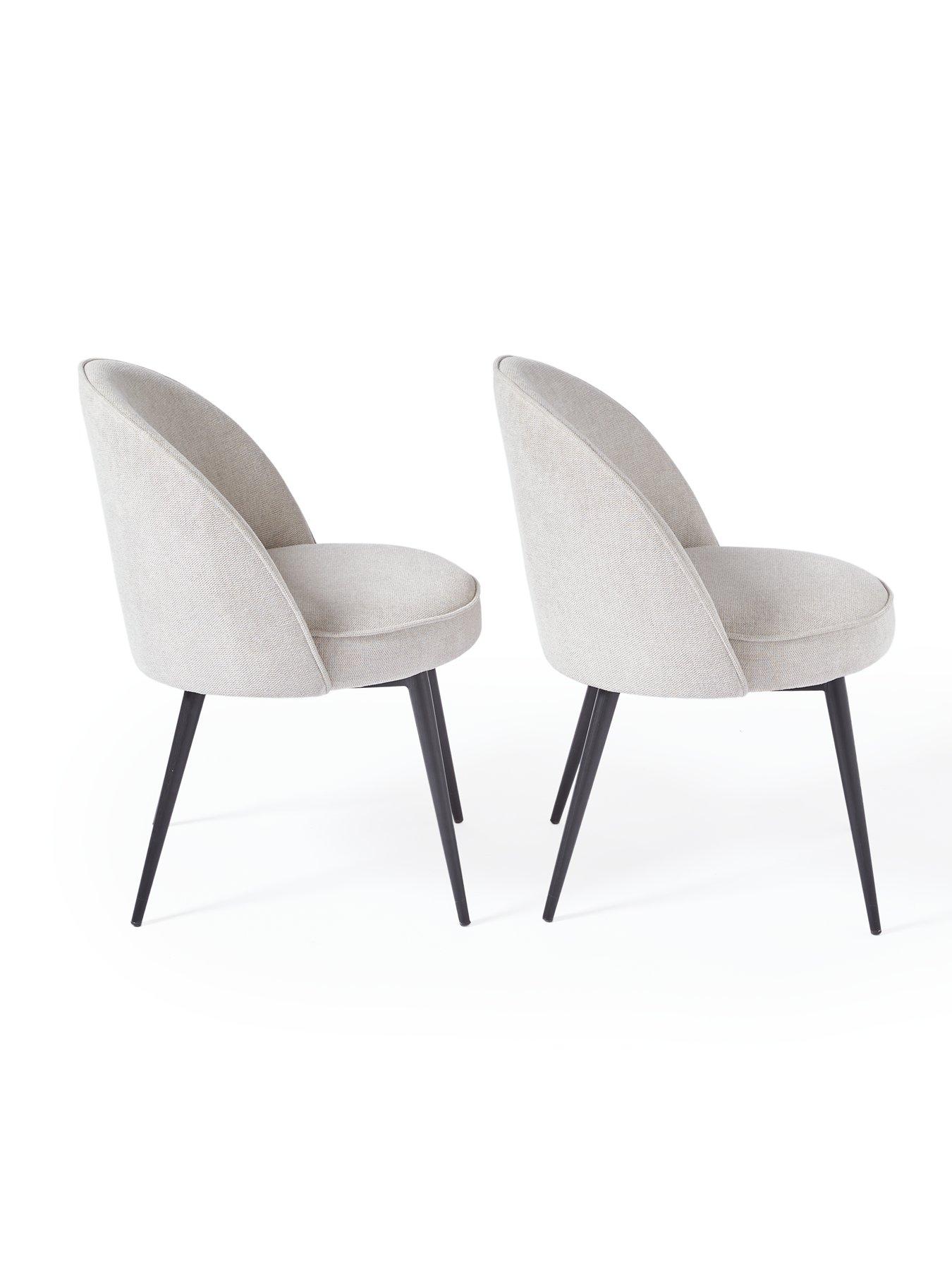 Image 3 of 6 of The Very Collection Carina Pair of Dining Chairs - Natural - FSC&reg; Certified