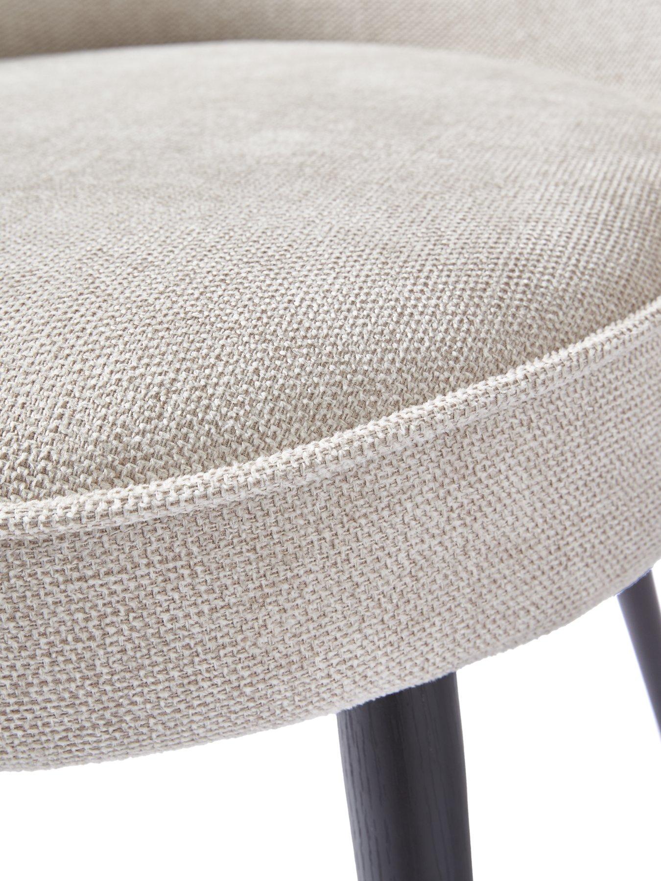 Image 5 of 6 of The Very Collection Carina Pair of Dining Chairs - Natural - FSC&reg; Certified