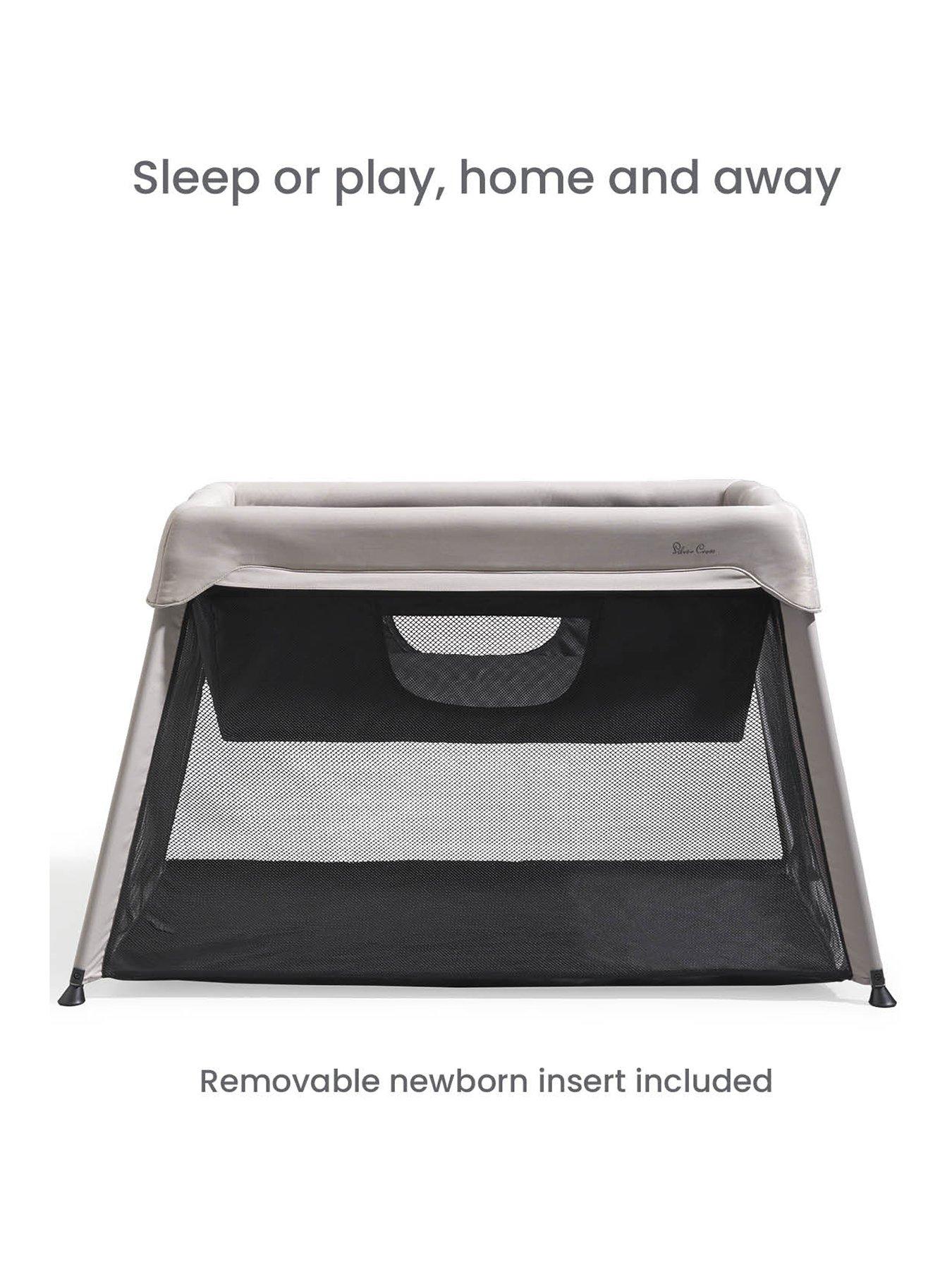 Image 2 of 8 of Silver Cross Slumber Travel Cot&nbsp;- Stone