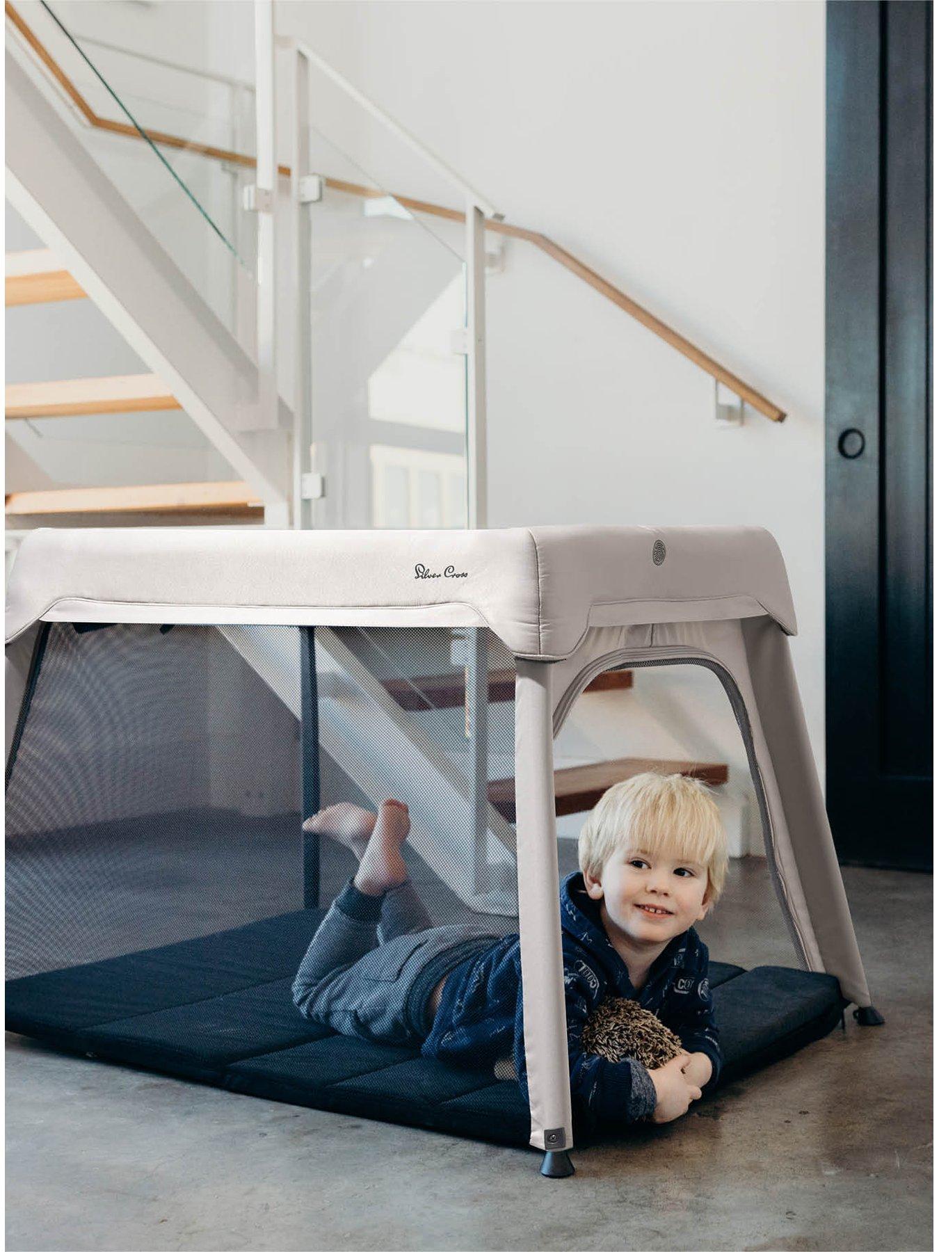 Image 7 of 8 of Silver Cross Slumber Travel Cot&nbsp;- Stone