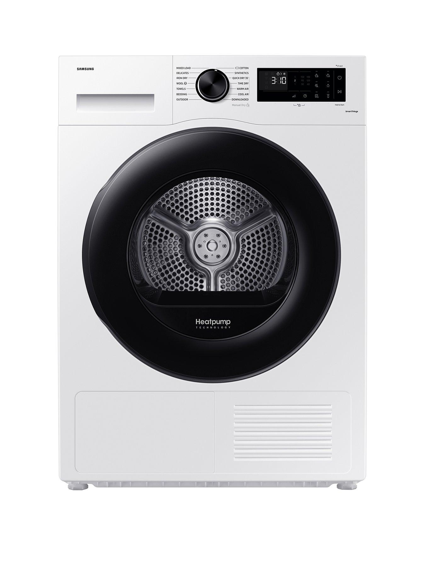 Samsung Series 5 AI Energy DV80CGC0B0AEEU 8kg Heat Pump Tumble Dryer with OptimalDry - White
