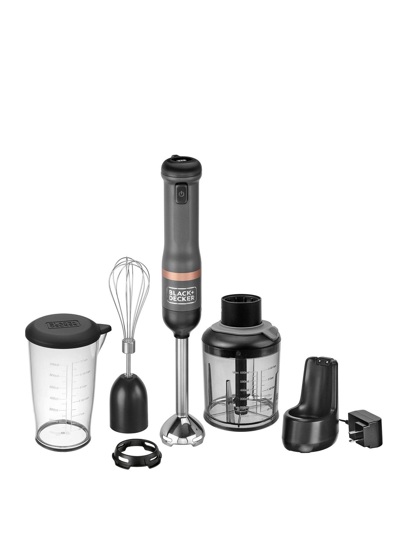 undefined BLACK+DECKER Grey Cordless Kitchen Wand Multi-Tool Kit BCKM1013KG-GB