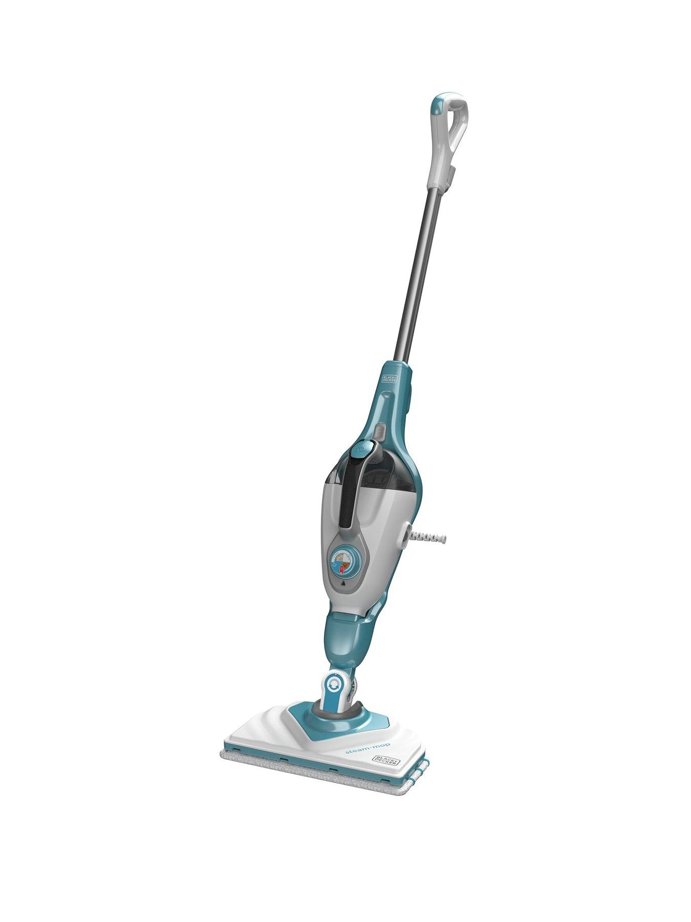 Black & Decker BLACK+DECKER 1600W 2IN1 Steam-Mop with 15 Accessories BHSM1610DSM-GB