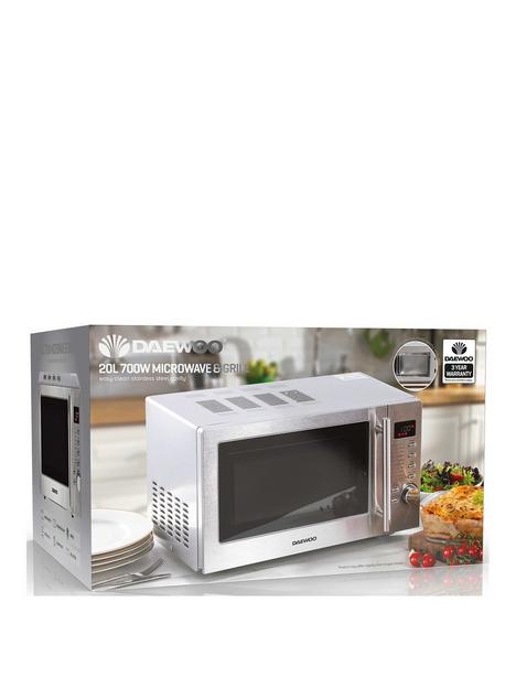 daewoo-20l-700w-microwave-with-grill-function-stainless-steel-cavity