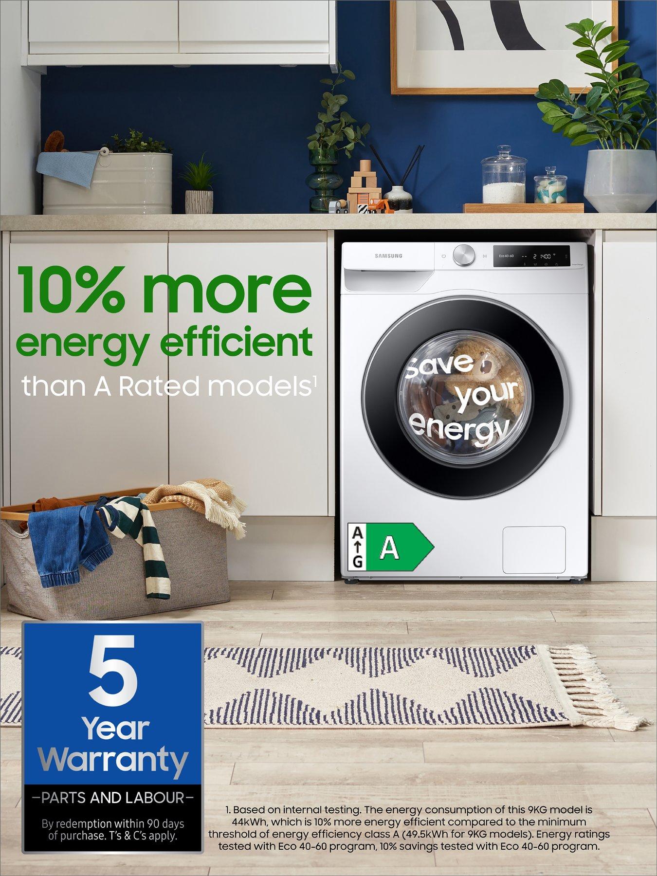  image of samsung-series-5-ai-energy-ww90cgc04dabeu-9kg-load-1400-spin-ecobubble-washing-machine-with-smartthings-black