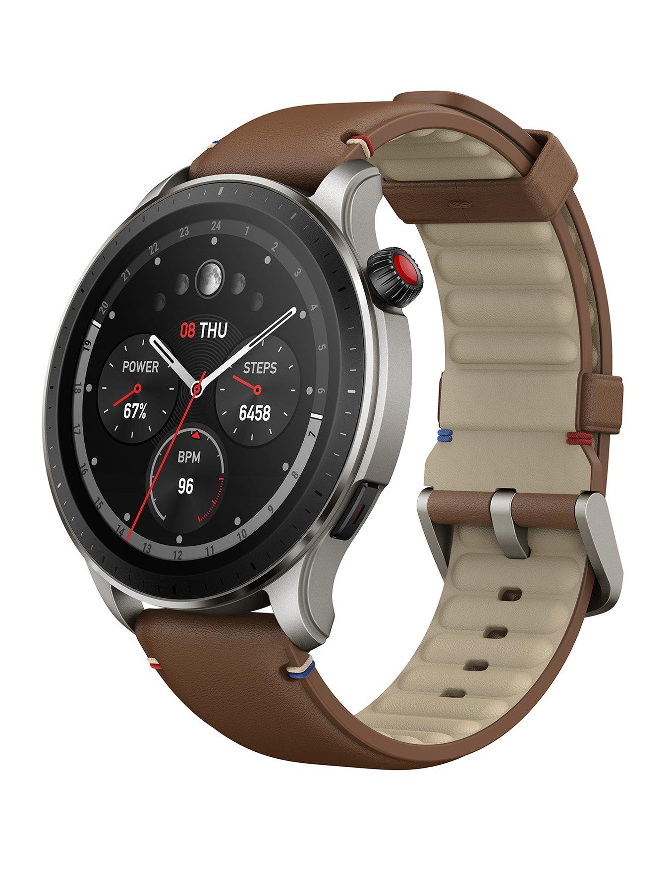 amazfit-gtr-4-vintage-brown-leather