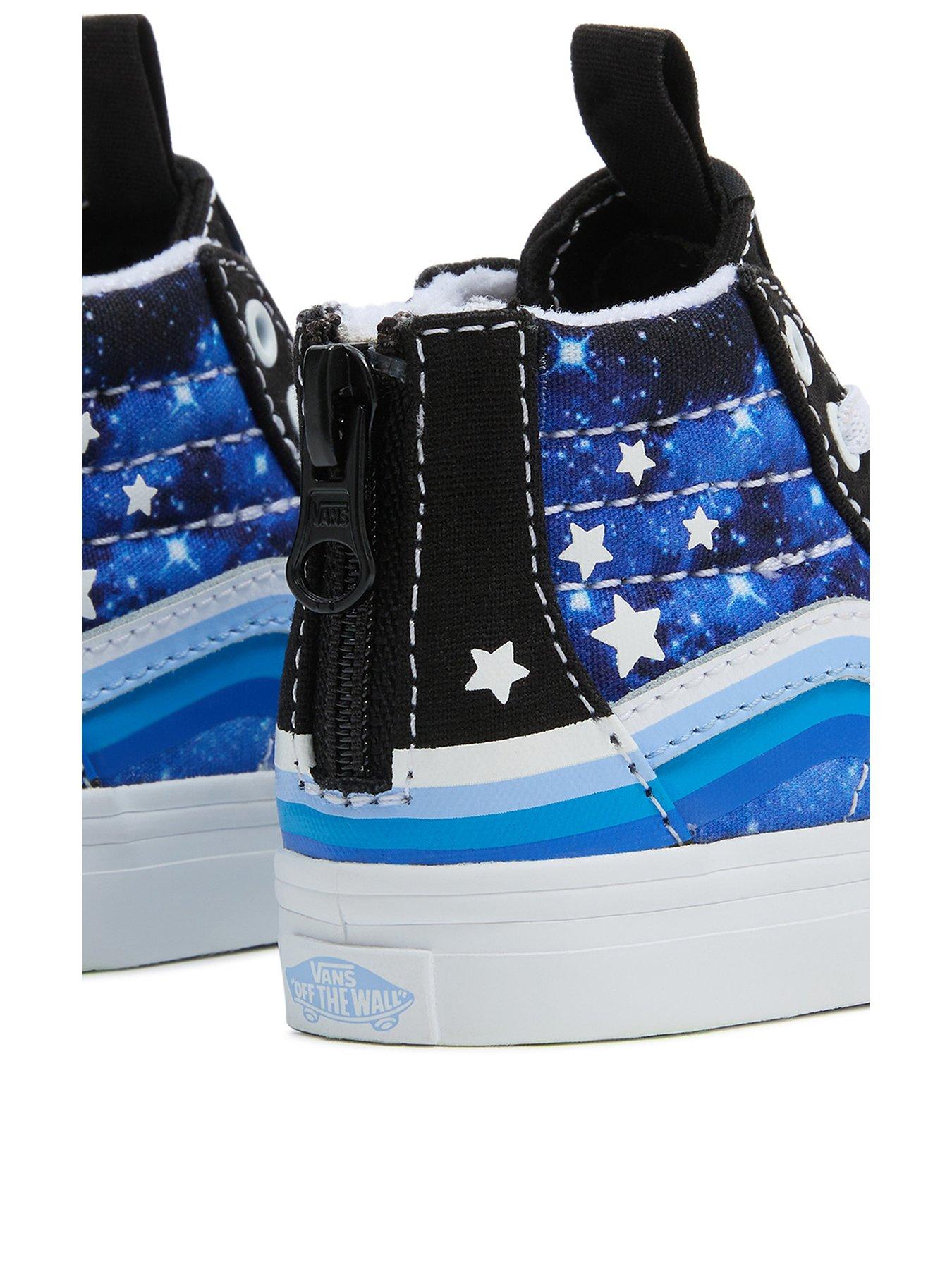 Rainbow vans high tops on sale