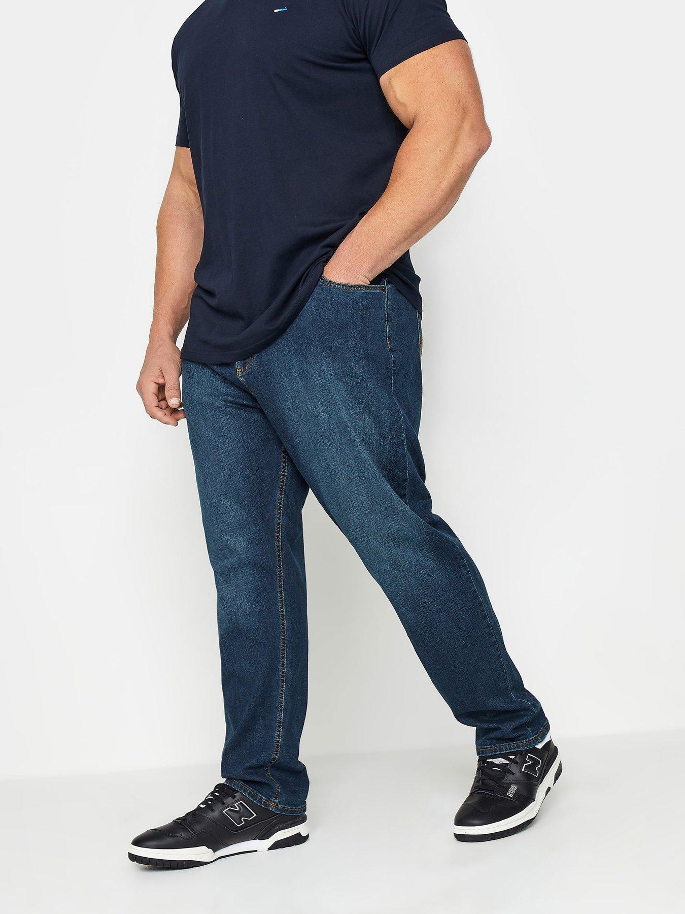  image of badrhino-mid-blue-stretch-jean