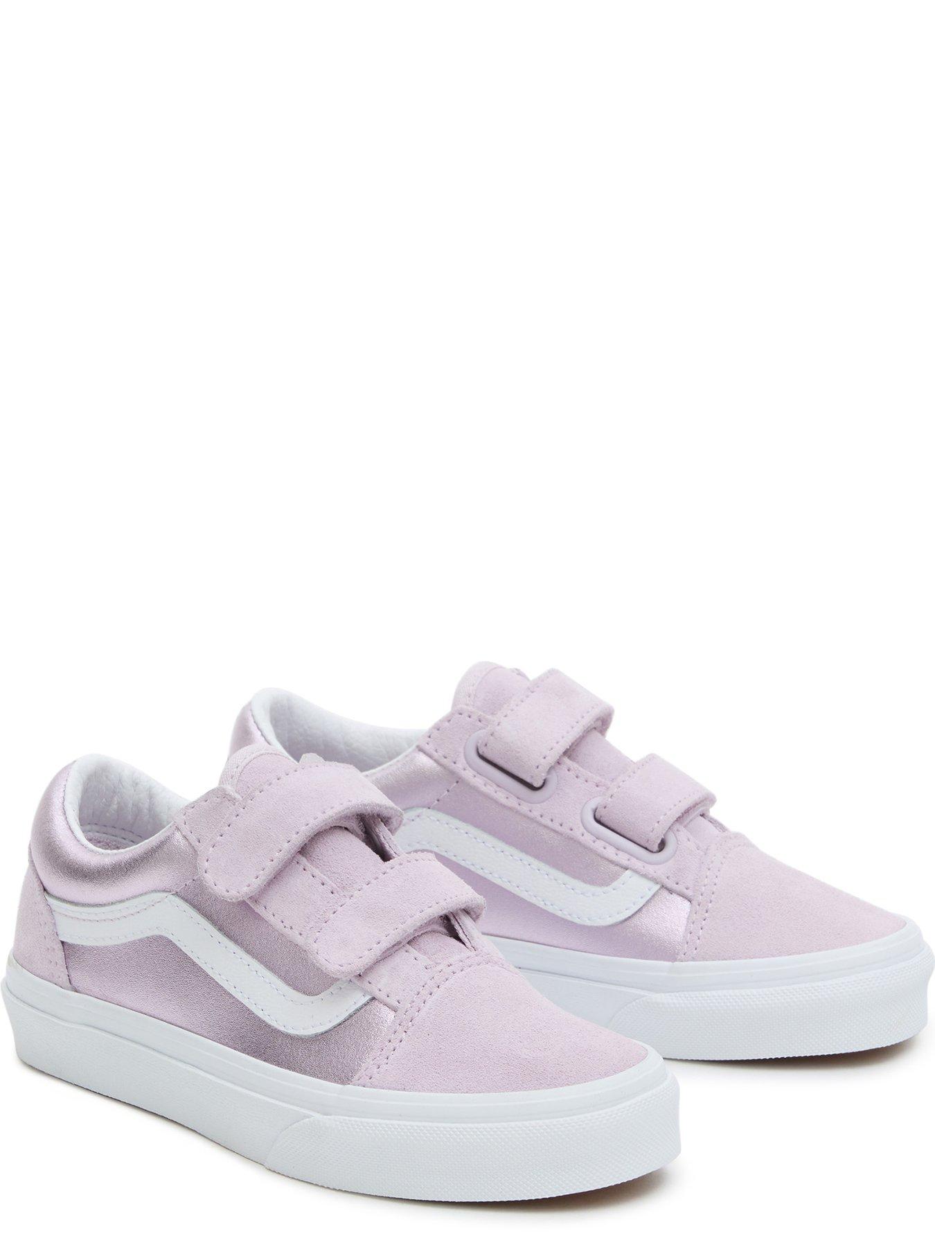 Light pink shop velcro vans