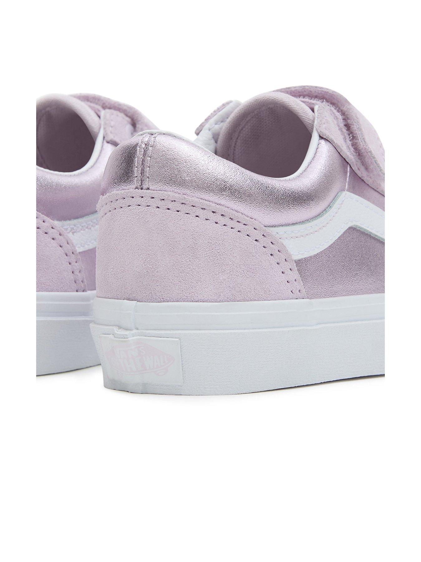 Light purple vans old clearance skool