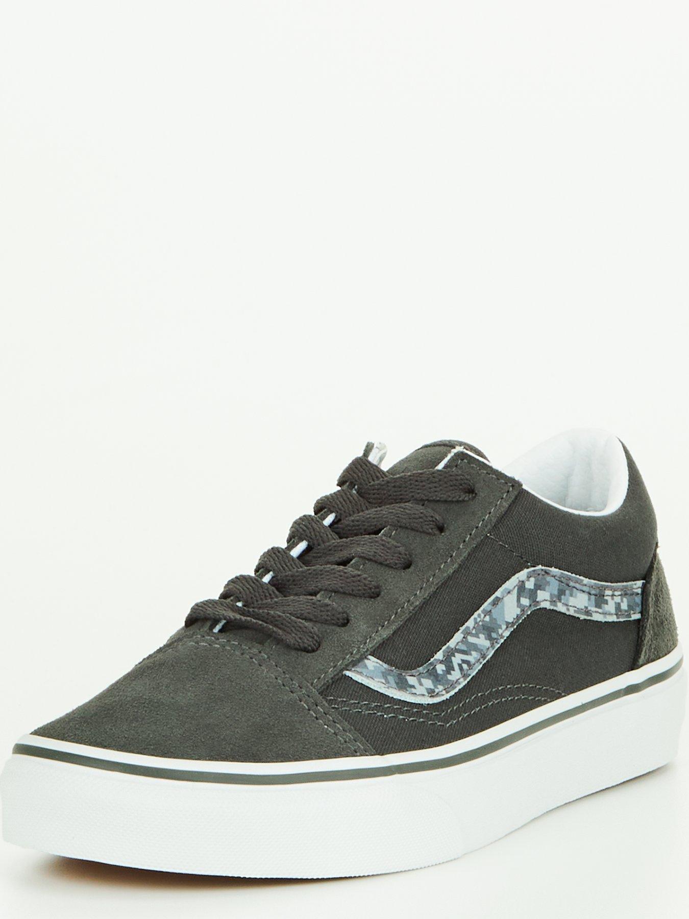 Grey vans outlet old skool junior