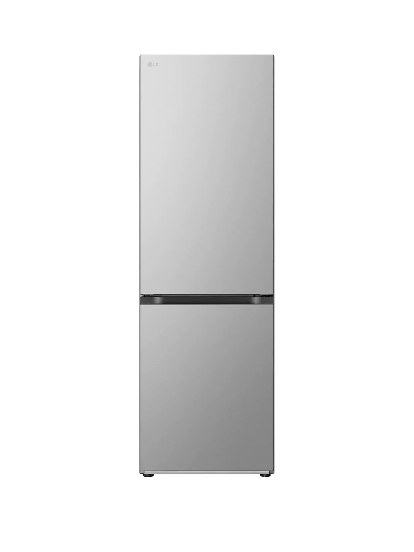 LG NatureFRESH GBV3200DPY 60cm Wide Fridge Freezer - Prime Silver
