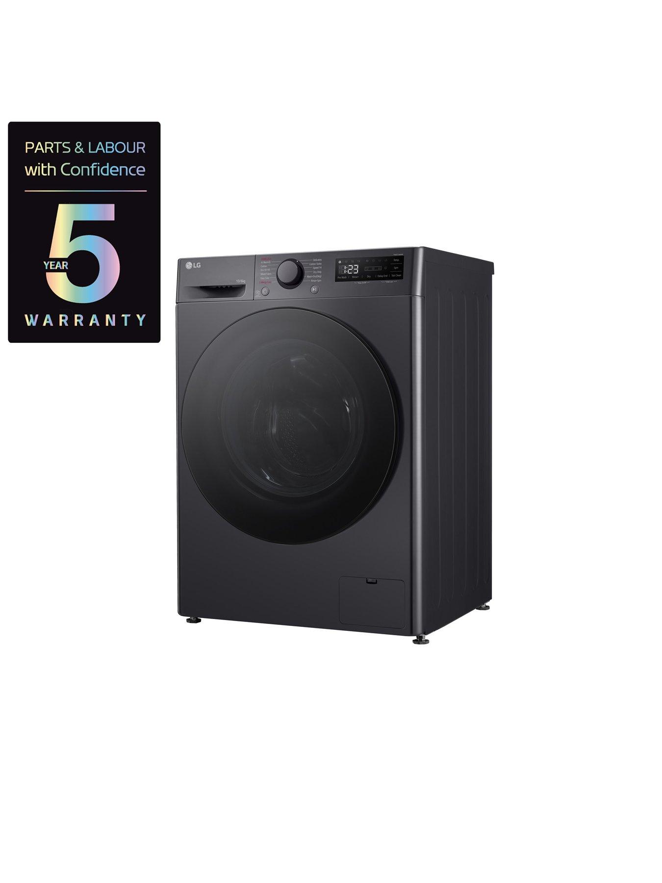 Image 2 of 7 of LG Series 4 AI Direct DriveT FWY606GBLN1 10 kg Washer Dryer - Slate Grey - A-10% / D Rated