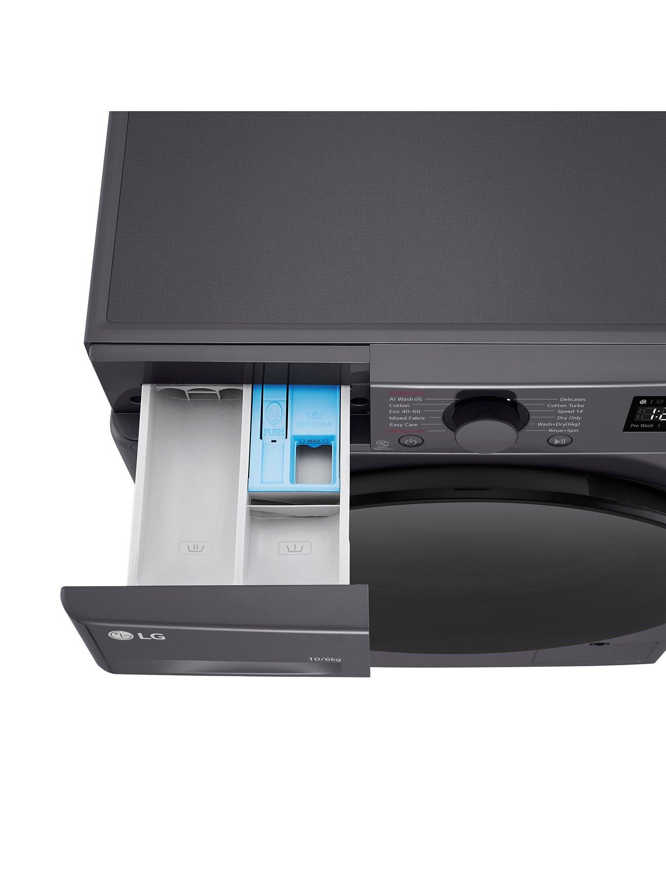 Image 5 of 7 of LG Series 4 AI Direct DriveT FWY606GBLN1 10 kg Washer Dryer - Slate Grey - A-10% / D Rated