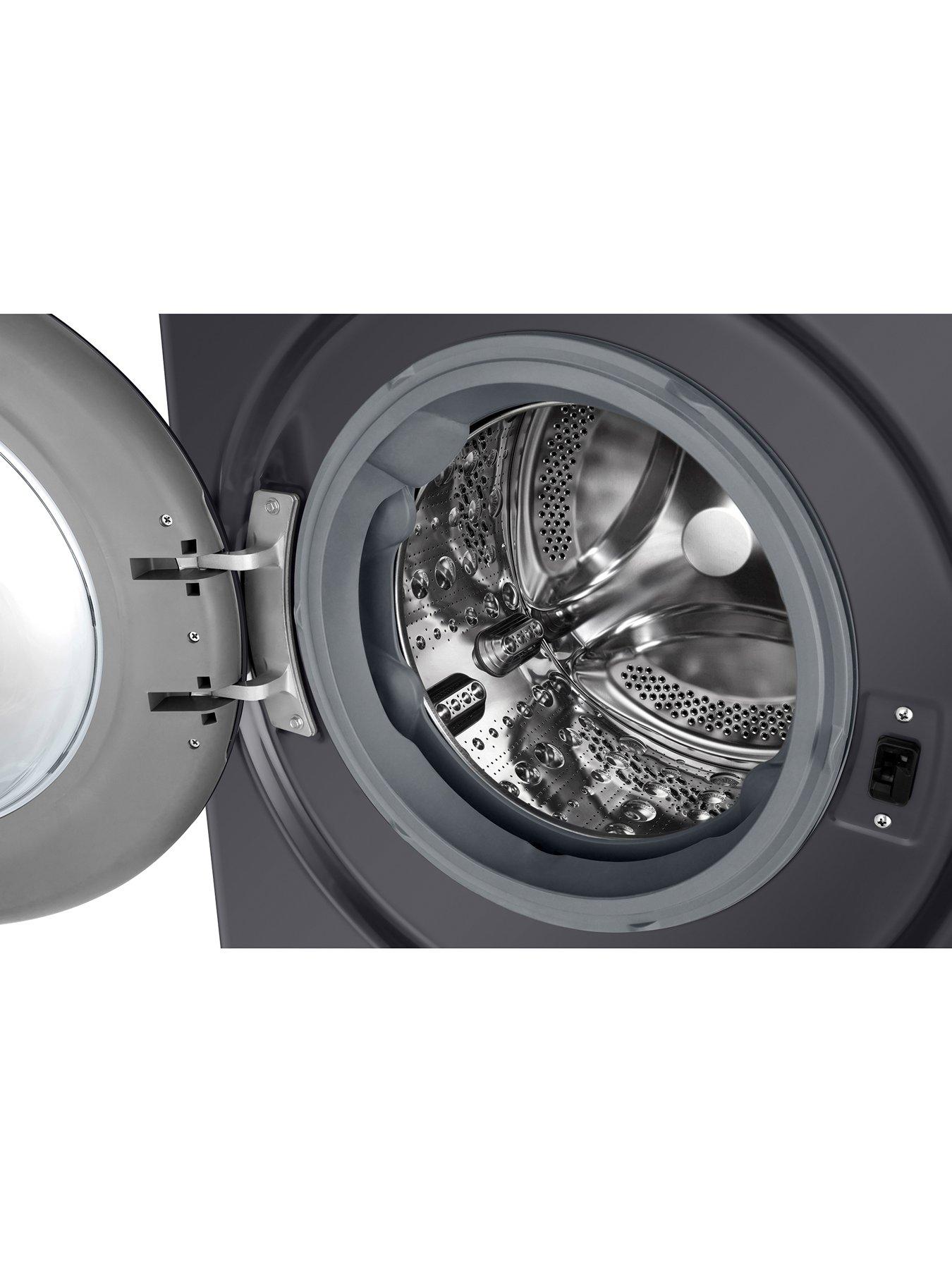  image of lg-turbowashnbsp360-fwy706gbtn1-10kg-wash-6kg-dry-1400-spin-washer-dryer-slate-grey