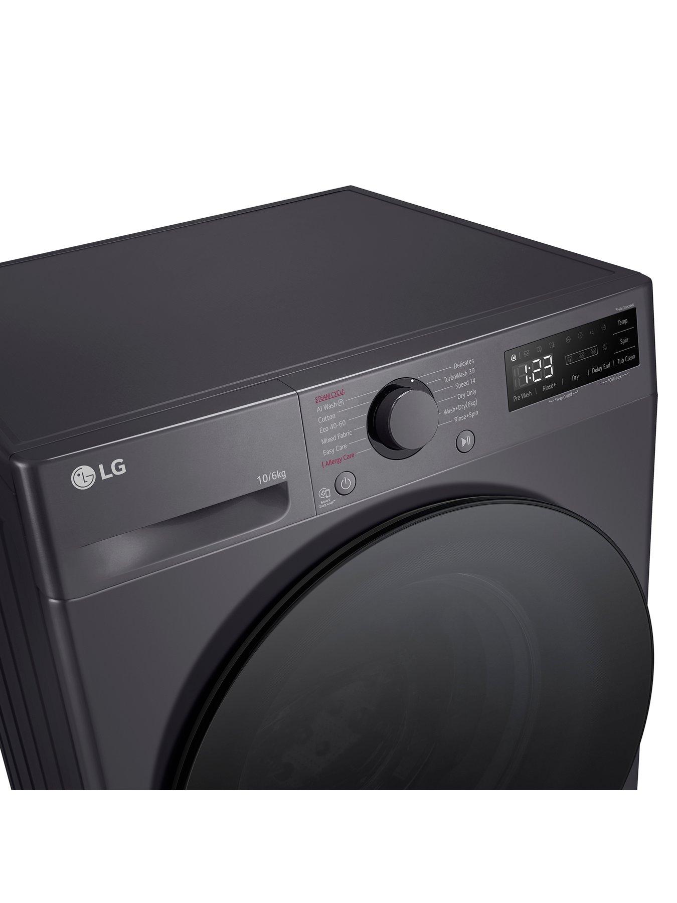 Image 6 of 7 of LG Series 4 Pro AI Direct DriveT FWY706GBTN1 10 kg Washer Dryer - Slate Grey - A-10% / D Rated