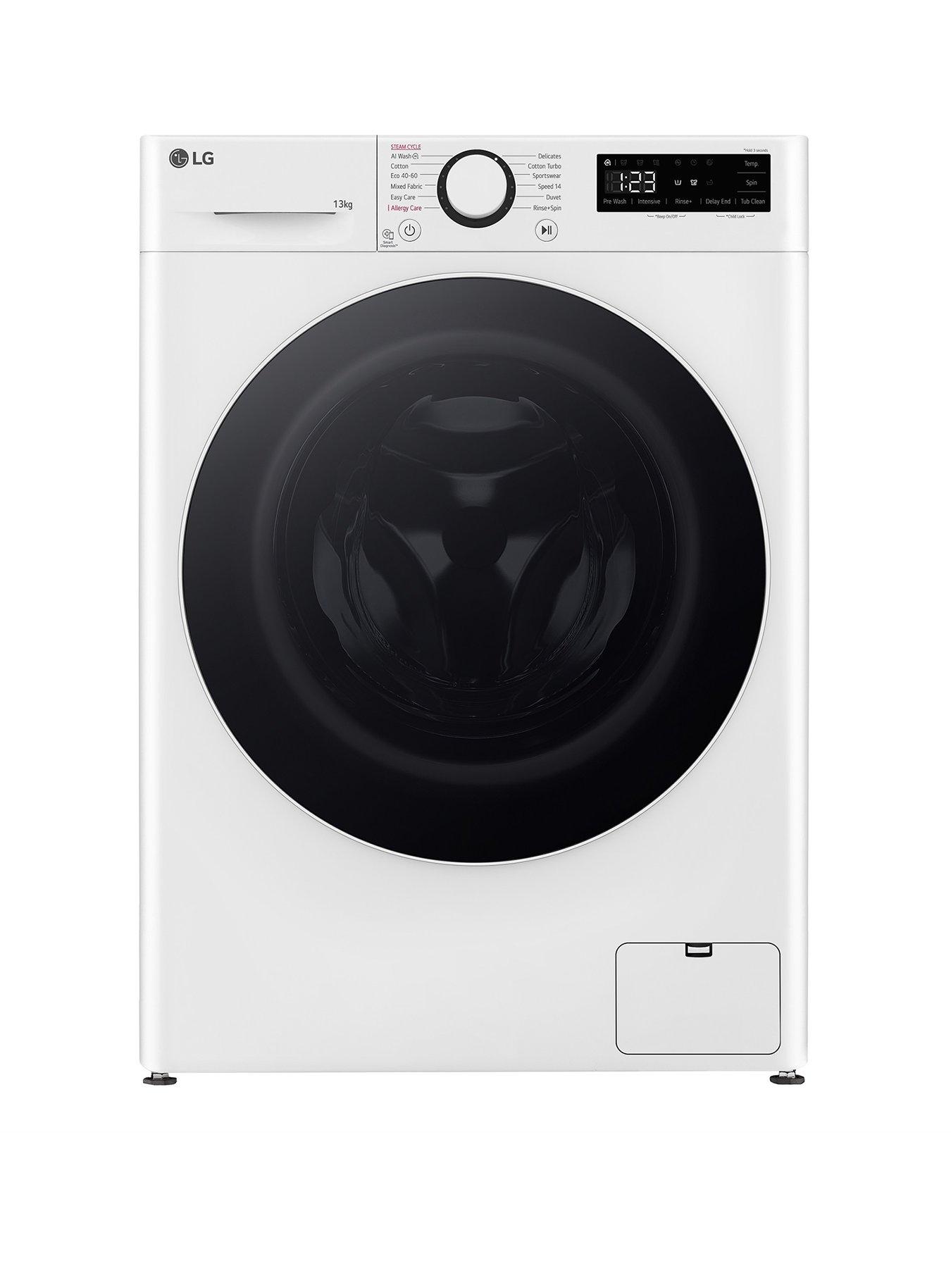 lg-turbowash-f4y513wwln1-13kg-wash-1400-spinnbspwashing-machine-white