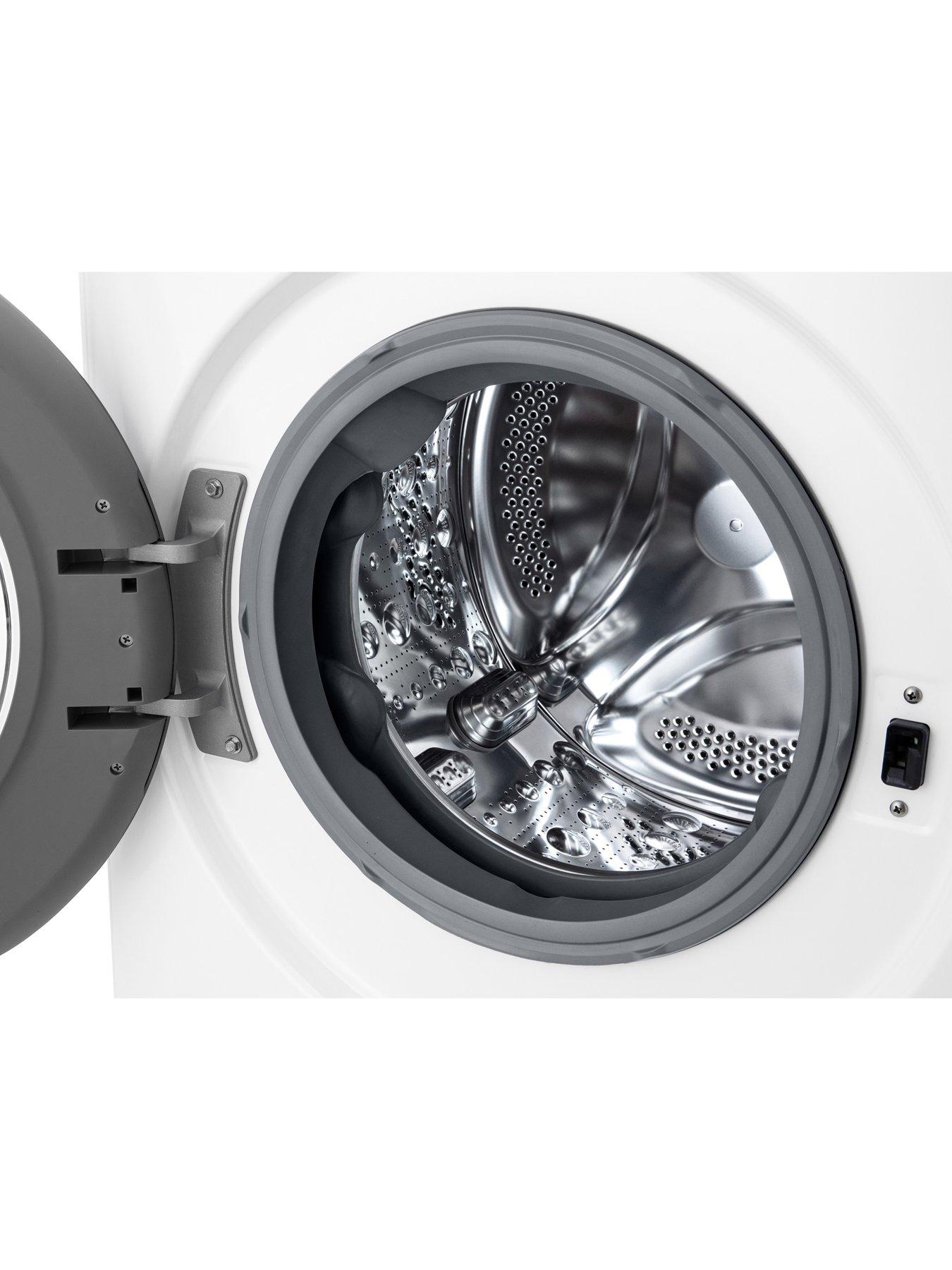 image of lg-turbowash-f4y513wwln1-13kg-wash-1400-spinnbspwashing-machine-white