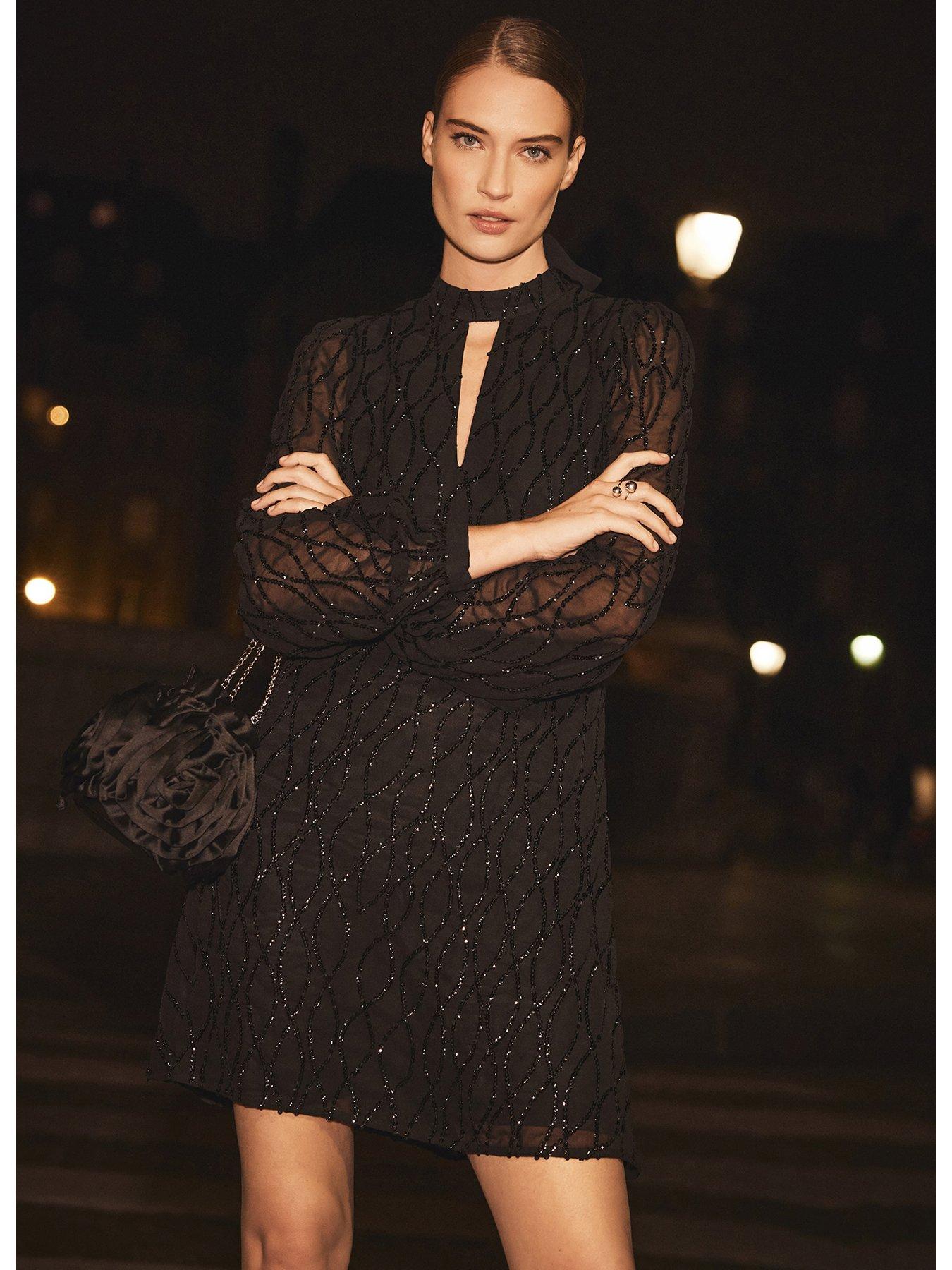 Littlewoods sequin dress sale