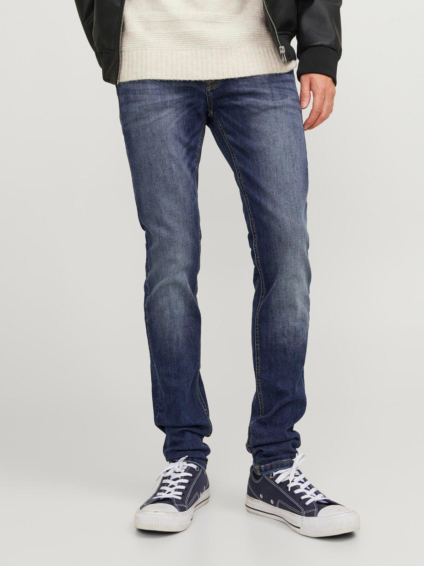 Jack & Jones Liam Skinny Fit Jeans - Dark Wash