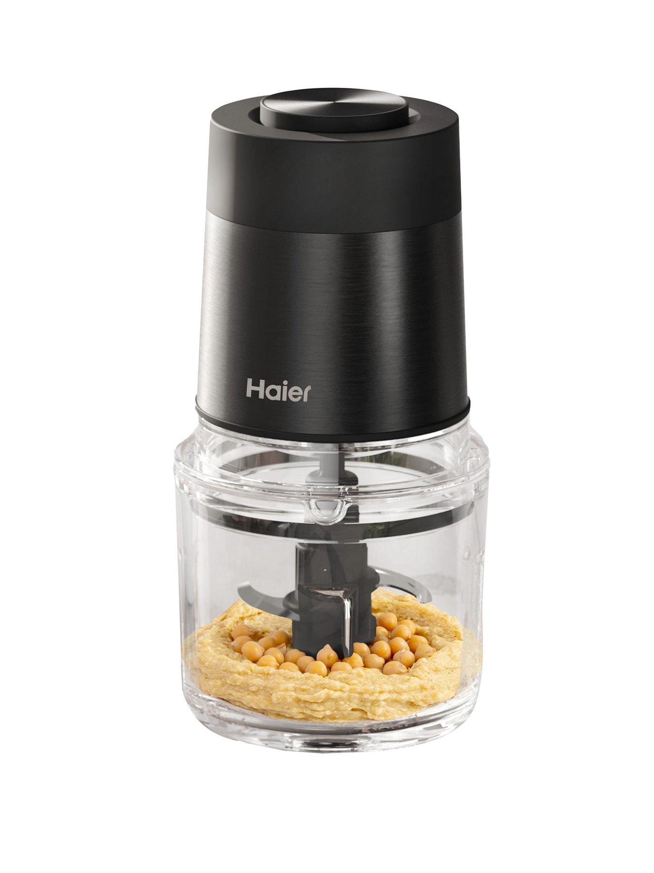 Haier Series 5 HCH5B1 Compact Food Chopper With Glass Bowl, 550W