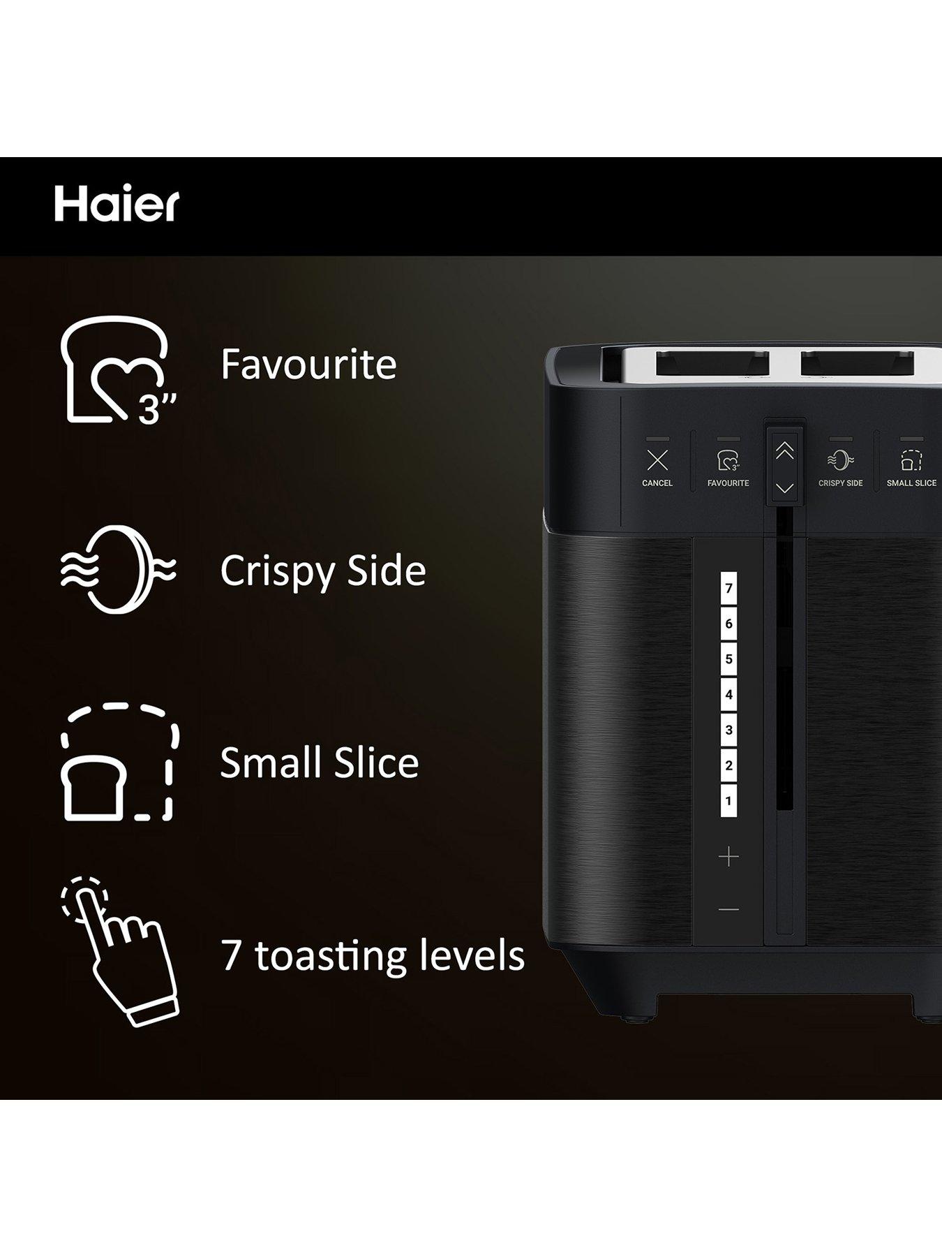  image of haier-series-5-hto5a3-smart-toaster-with-extra-large-slots