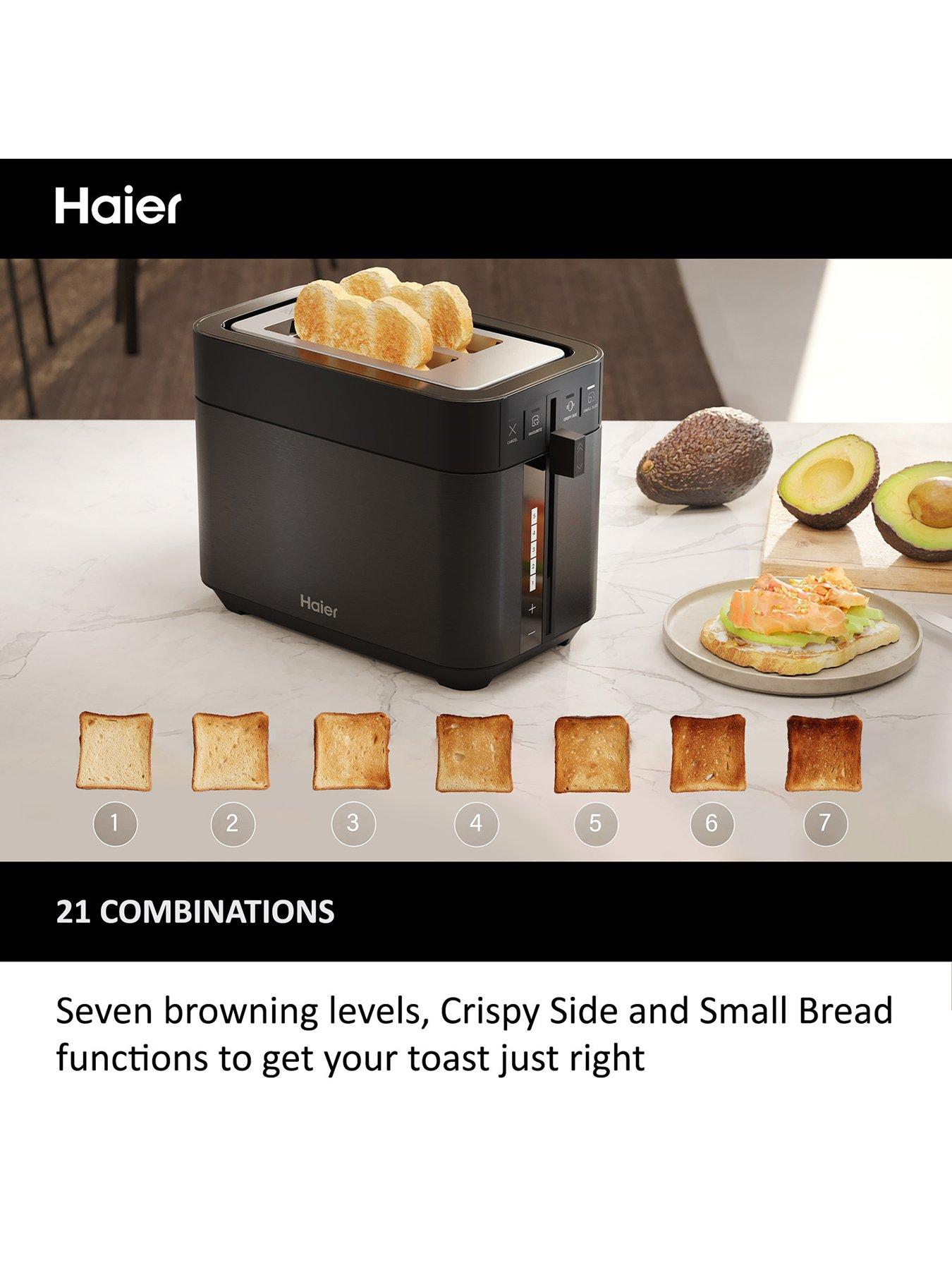  image of haier-series-5-hto5a3-smart-toaster-with-extra-large-slots