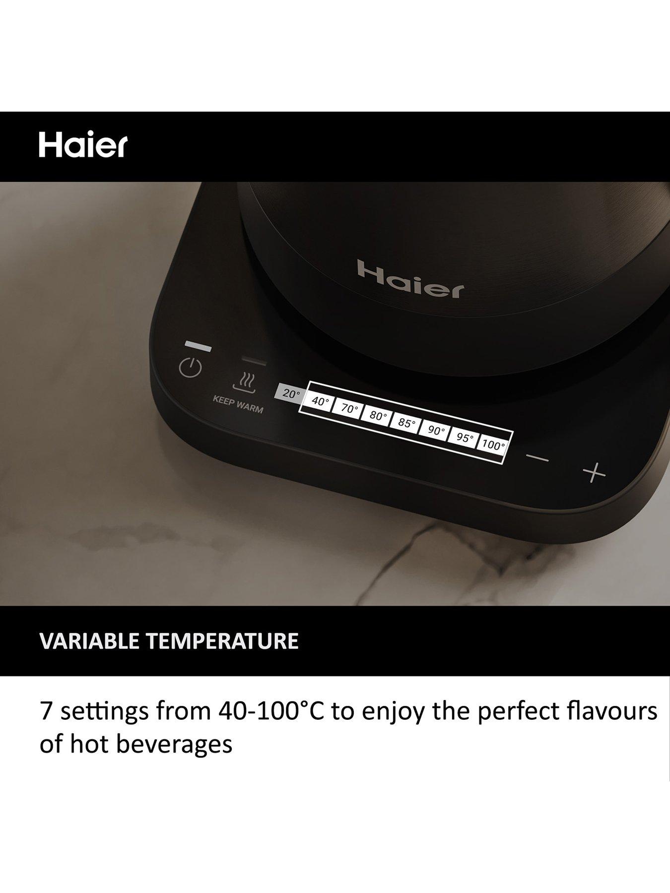  image of haier-series-5-hek5a-smart-kettle-with-7-temperature-settings-and-keep-warm-function