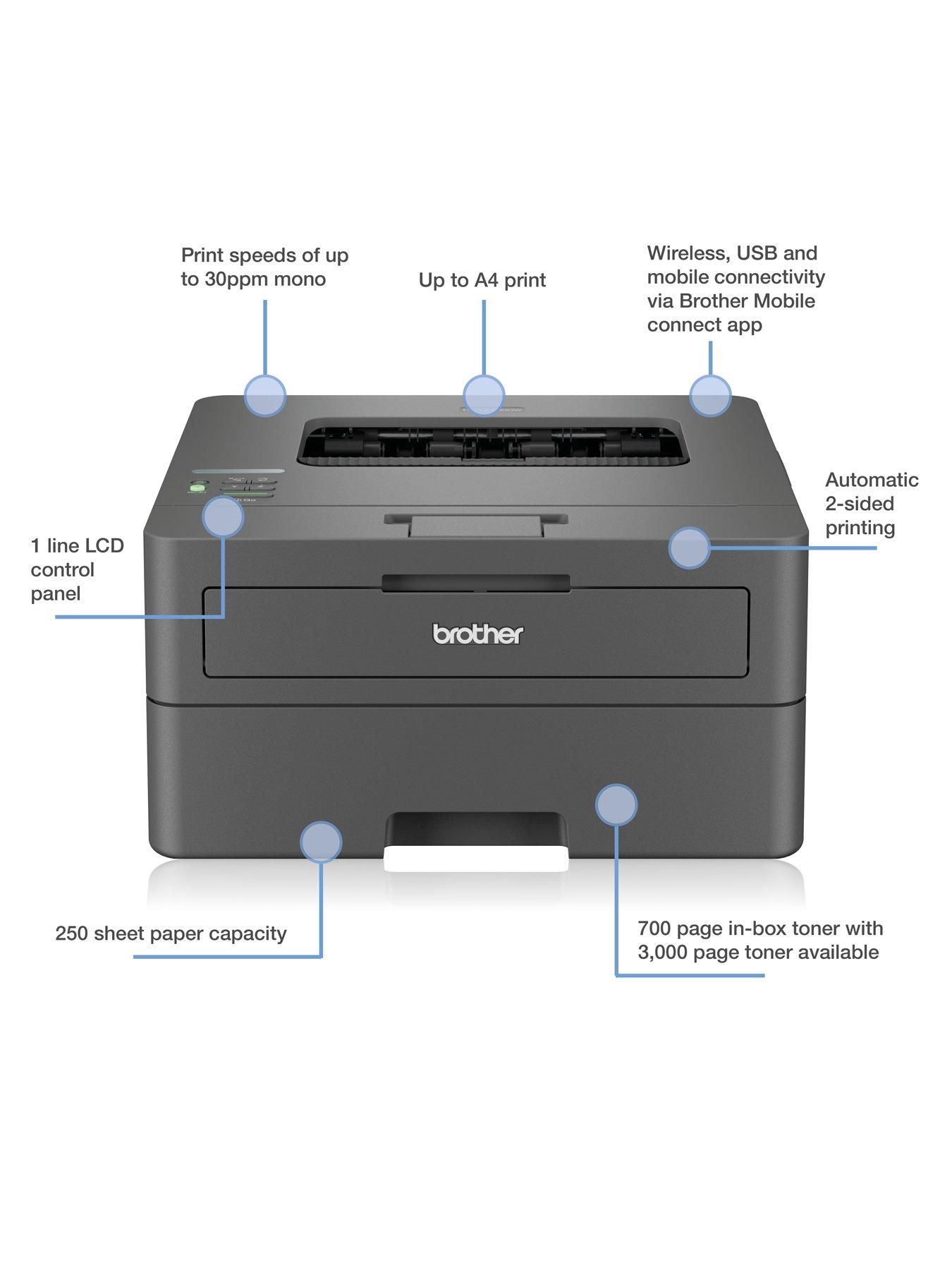  image of brother-hl-l2400dwe-ecopro-ready-wireless-mono-laser-printer